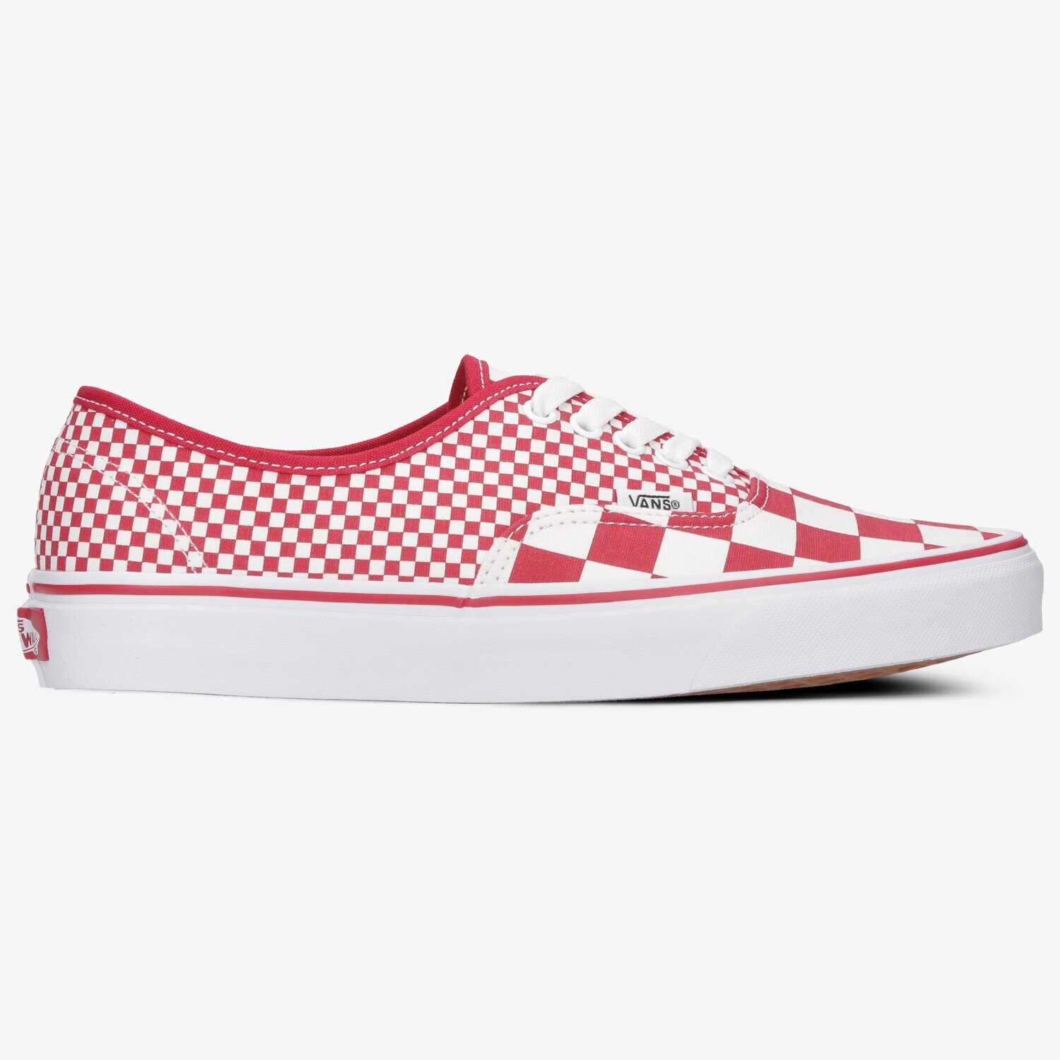 pánské skate boty (skateboardové) VANS UA AUTHENTIC VN0A38EMVK51M ČERVENÁ