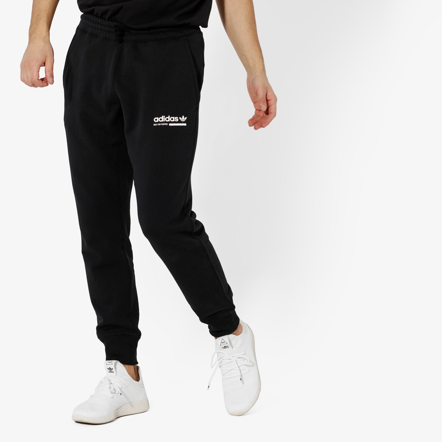 pánské kalhoty ADIDAS KALHOTY  SWEATPANT KAVAL DV1921 ČERNÁ