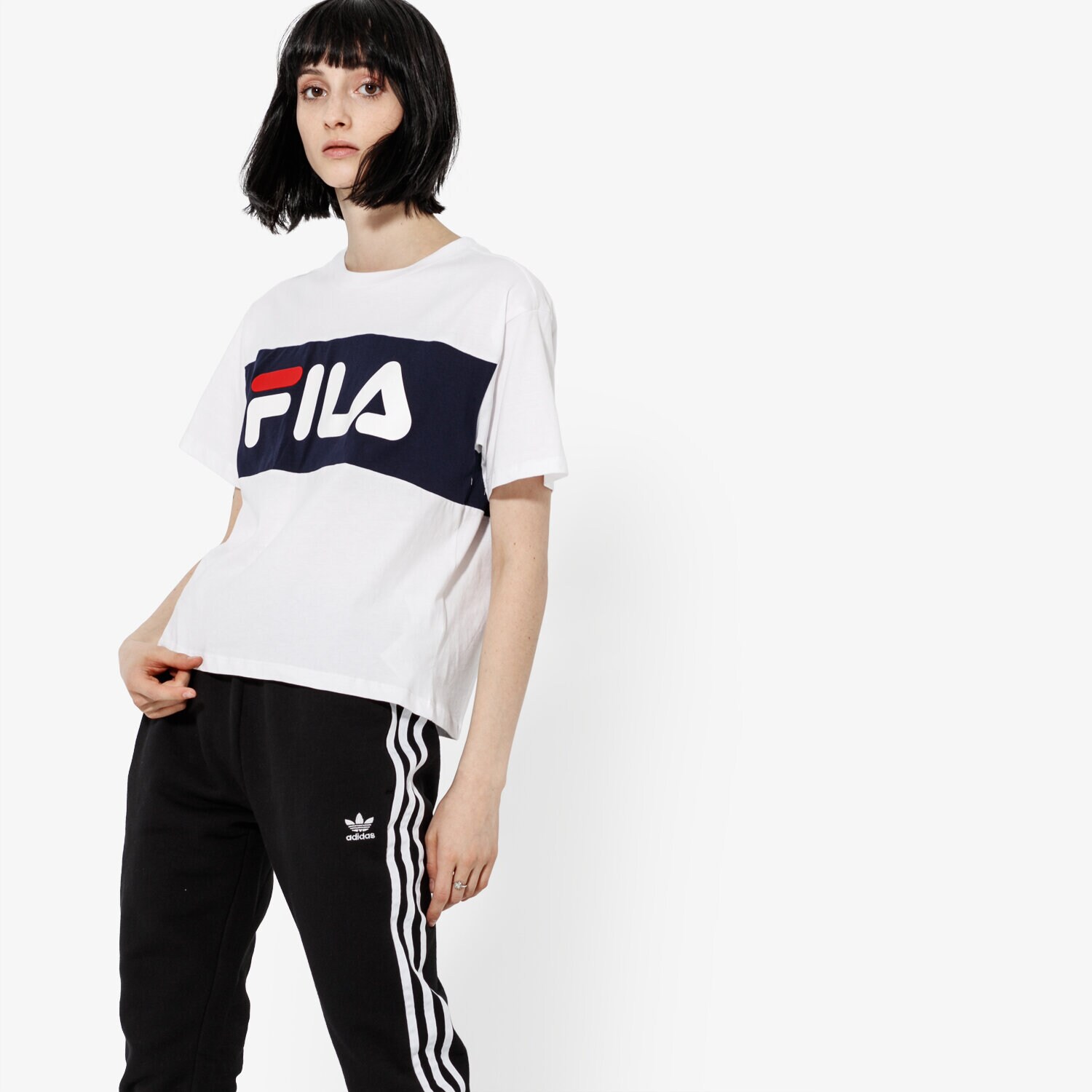 dámské tričko FILA TRIČKO SS ALLISON TEE 682125I98 BÍLÁ