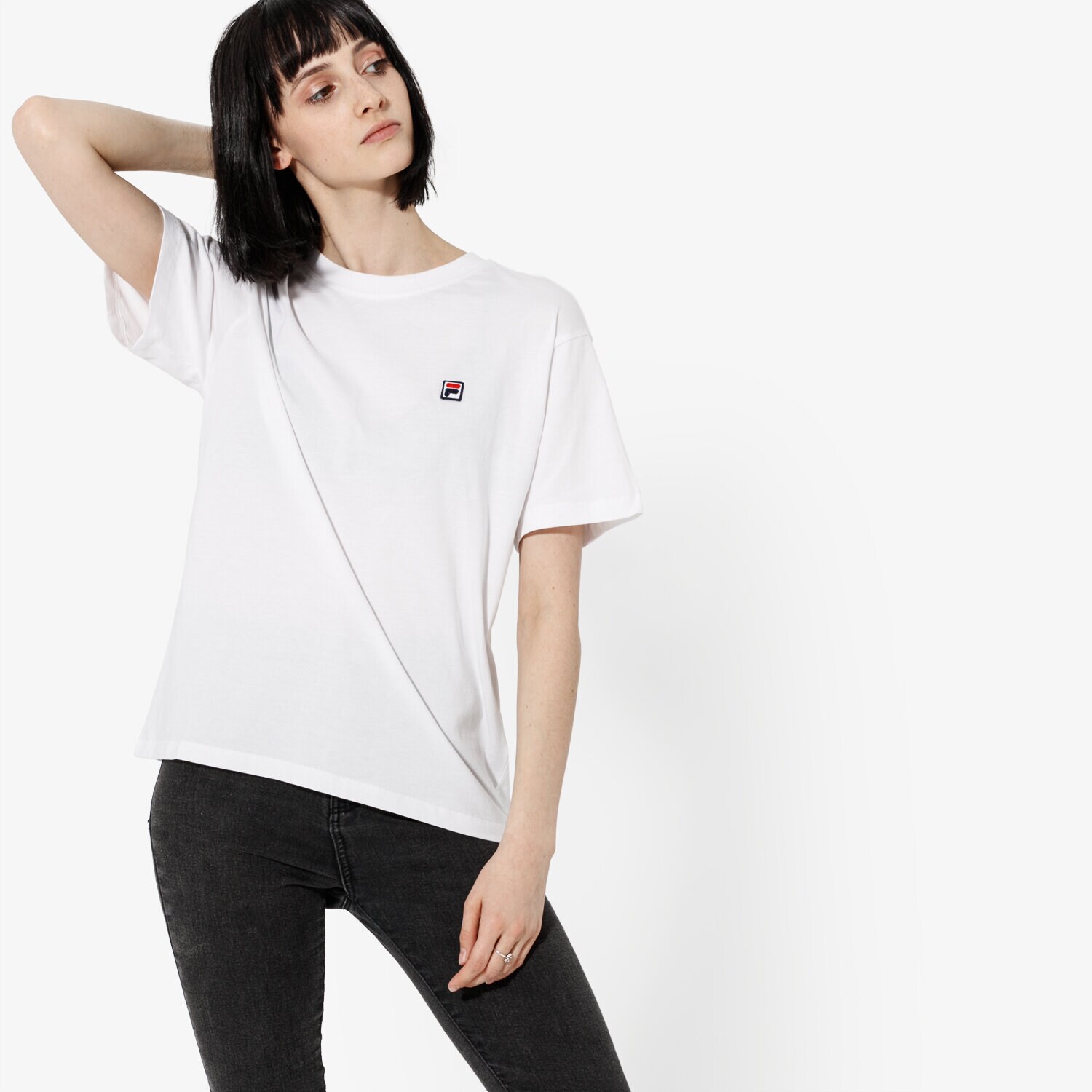 dámské tričko FILA TRIČKO SS NOVA CROPPED TEE SS 682319M67 BÍLÁ