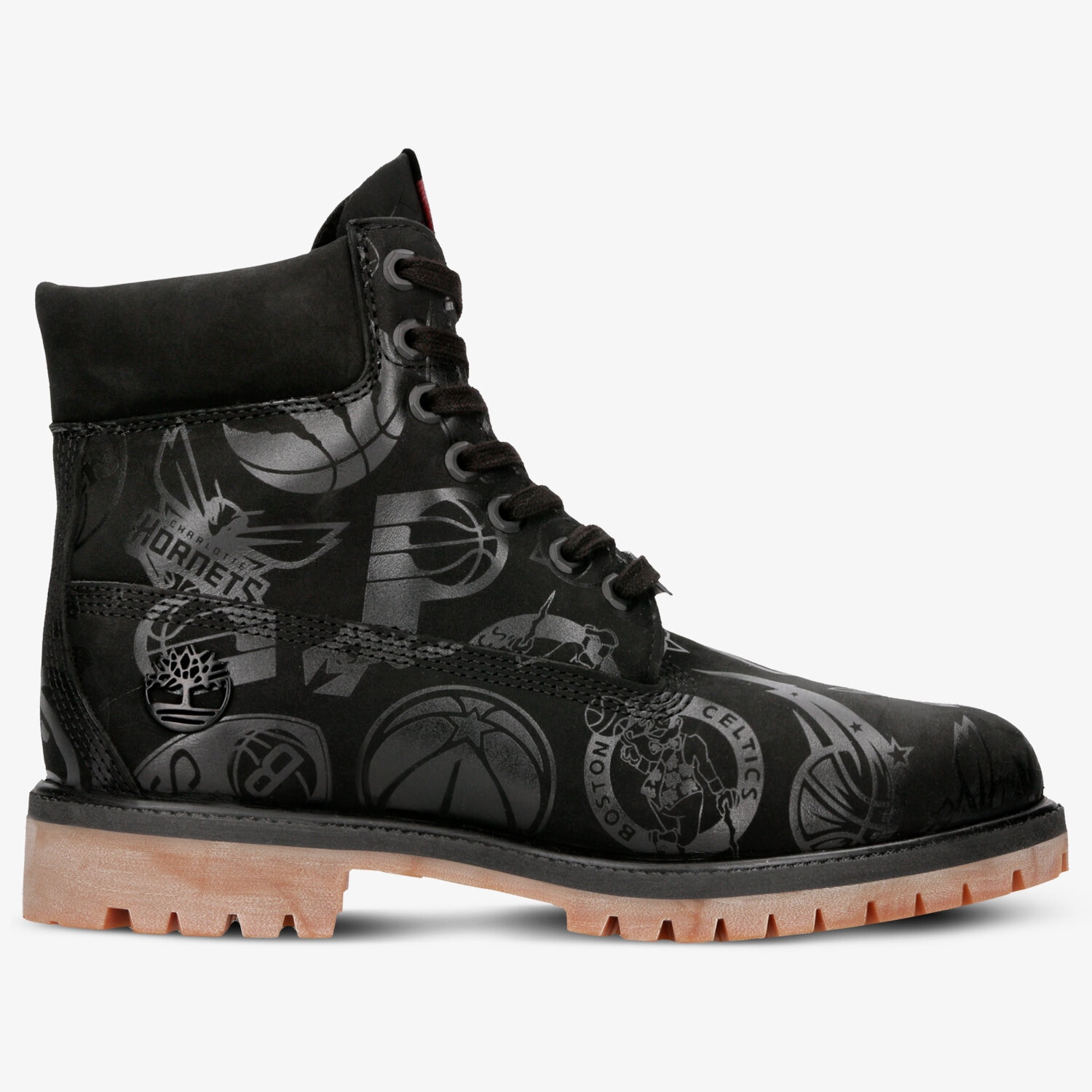 pánské kotníkové boty TIMBERLAND PREMIUM 6 INCH BOOT NBA CELTIC BOSTON TB0A24BA0011 ČERNÁ