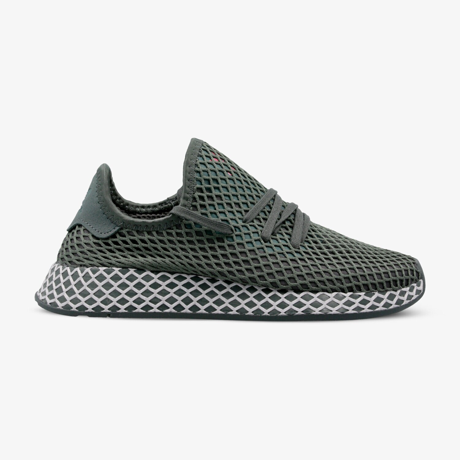 dětské tenisky ADIDAS DEERUPT RUNNER J CM8659 ZELENÁ