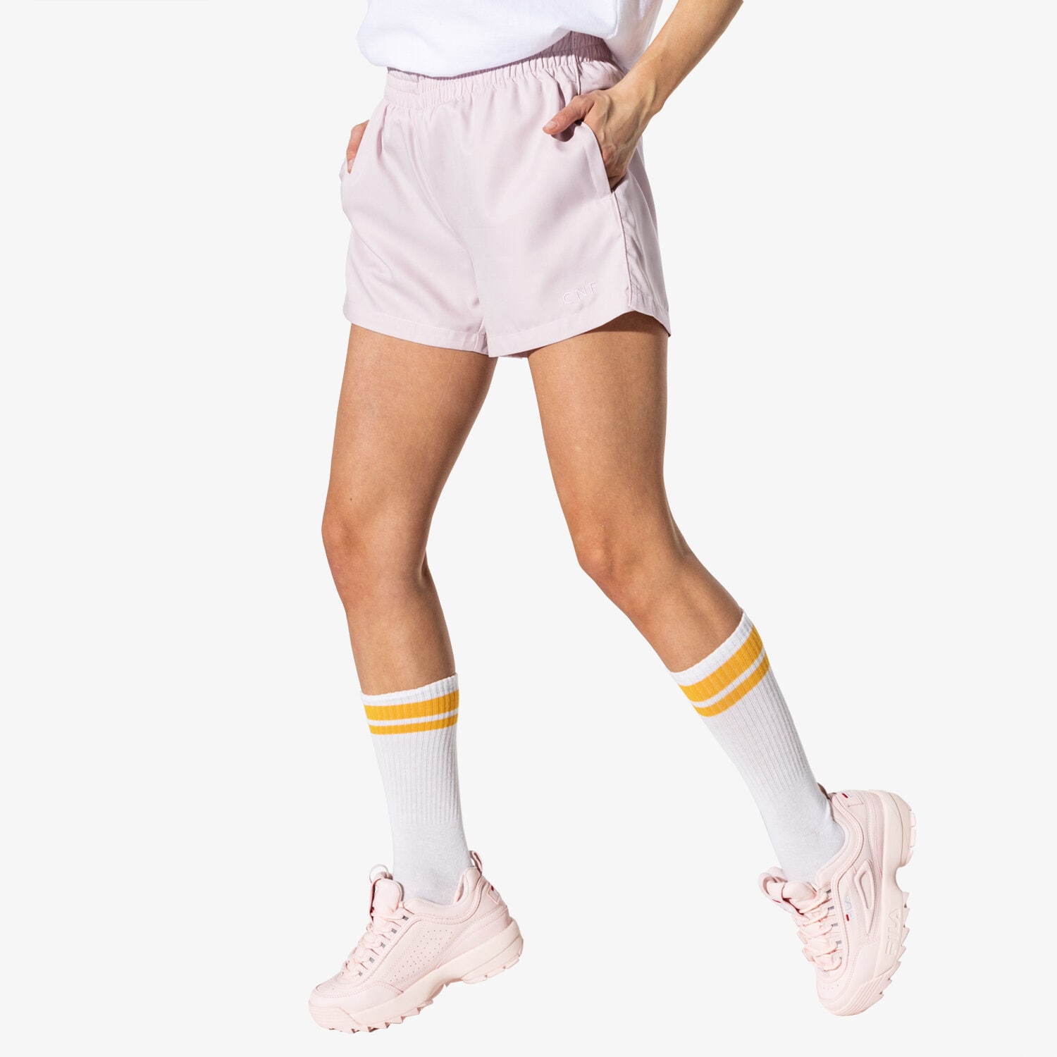 dámské kraťasy CONFRONT ŠORTKY  MISSY CF19SZD26002 RŮŽOVÁ