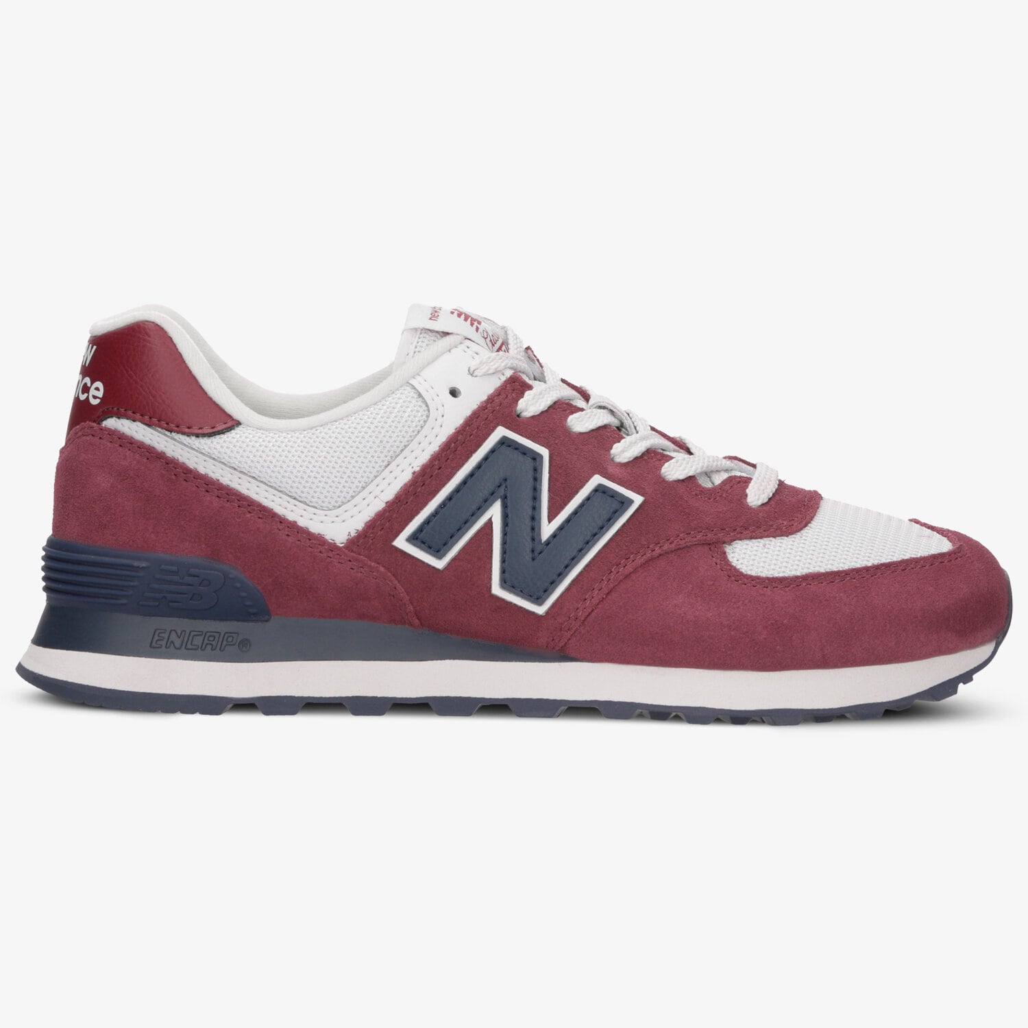 pánské tenisky NEW BALANCE ML574ESW ML574ESW BORDOVÁ