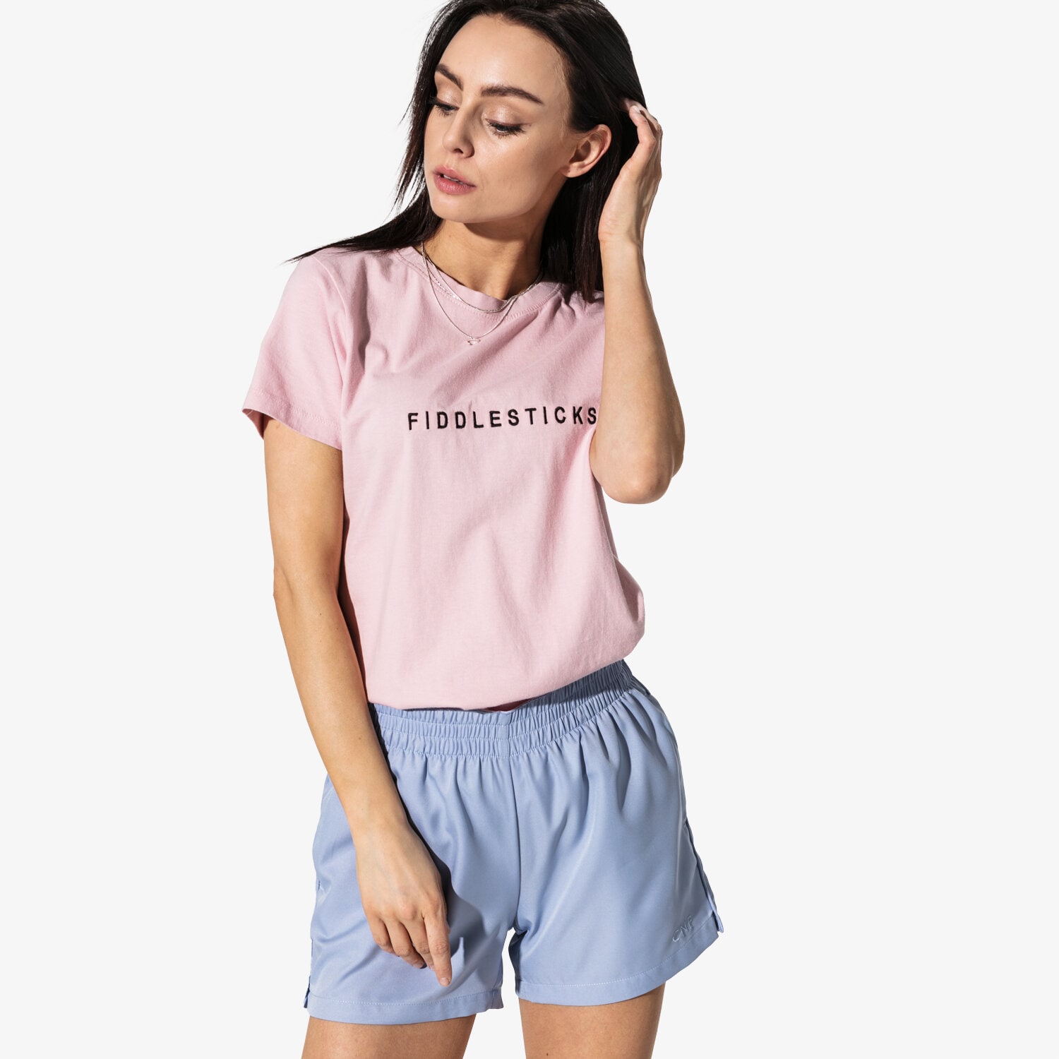 dámské tričko CONFRONT TRIČKO SS FIDDLESTICKS TEE CF19TSD27001 RŮŽOVÁ