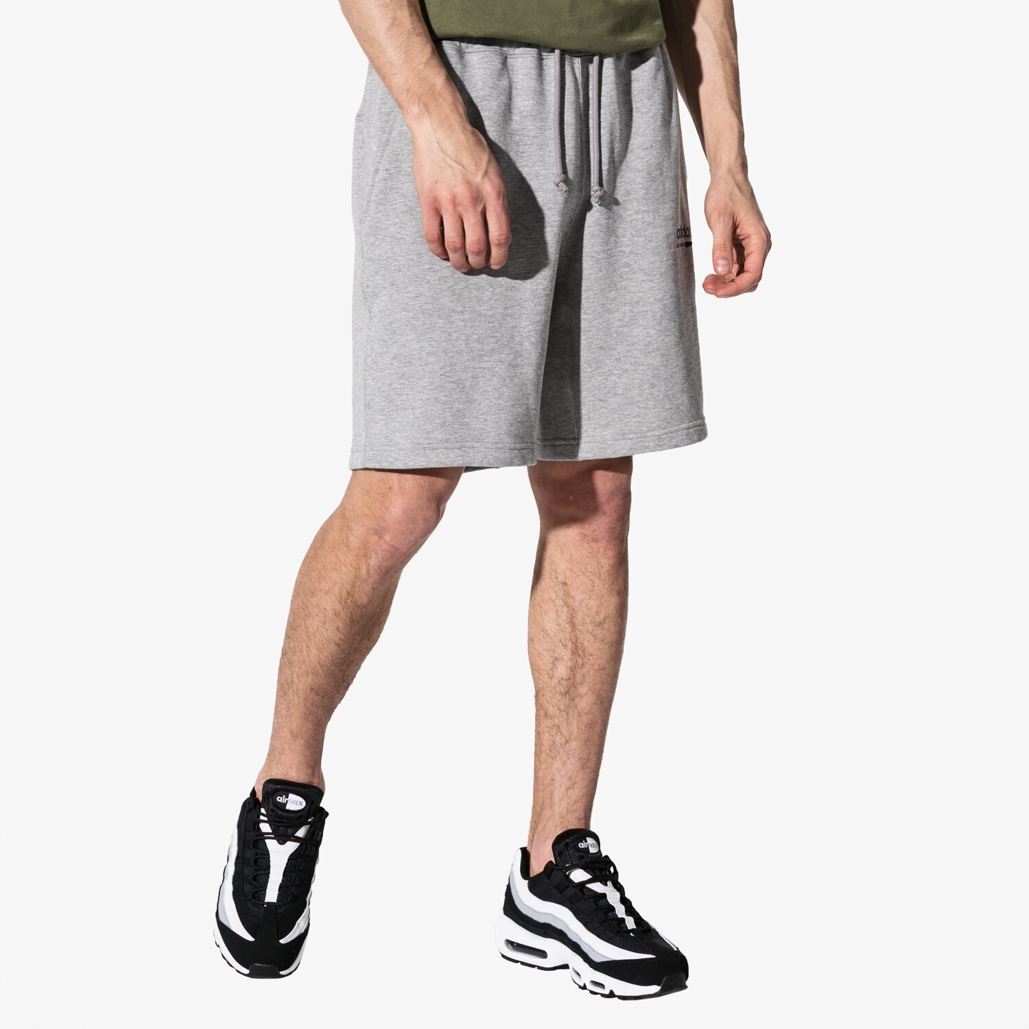 pánské kraťasy ADIDAS ŠORTKY  SHORT KAVAL DV1934 ŠEDÁ