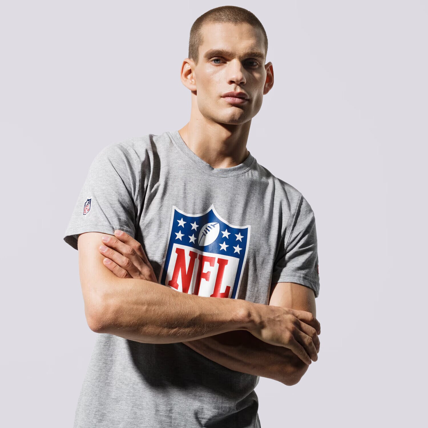 pánské tričko NEW ERA TRIČKO NFL GENERIC LOGO HGR 11073668 ŠEDÁ