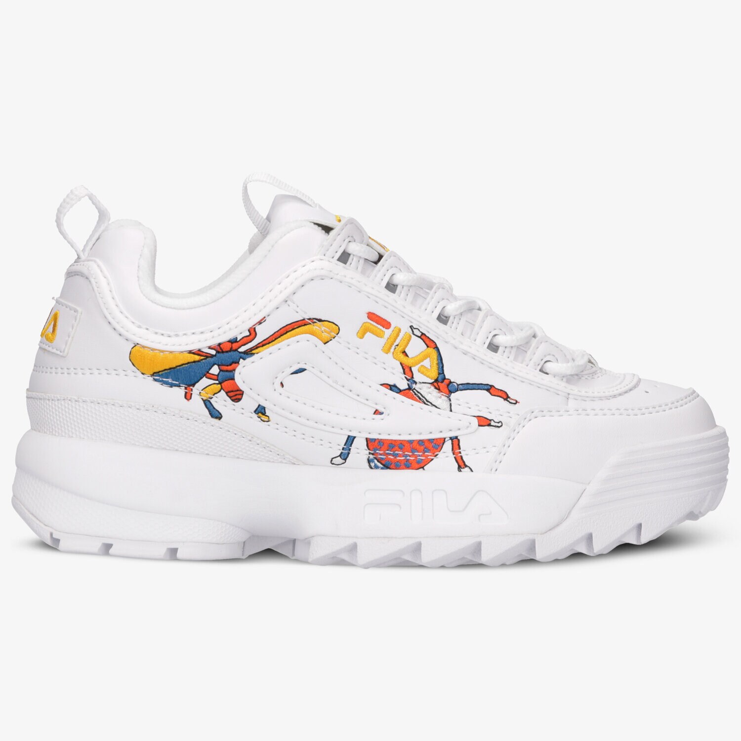 dámské tenisky FILA DISRUPTOR CALABRONE LOW WMN 101060990A BÍLÁ