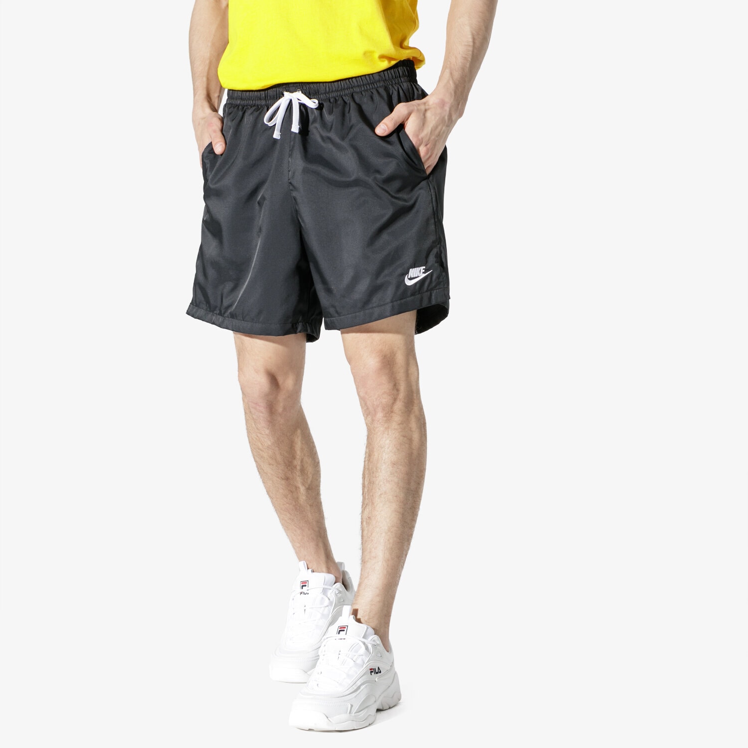 pánské kraťasy NIKE ŠORTKY  SPORTSWEAR AR2382-010 ČERNÁ