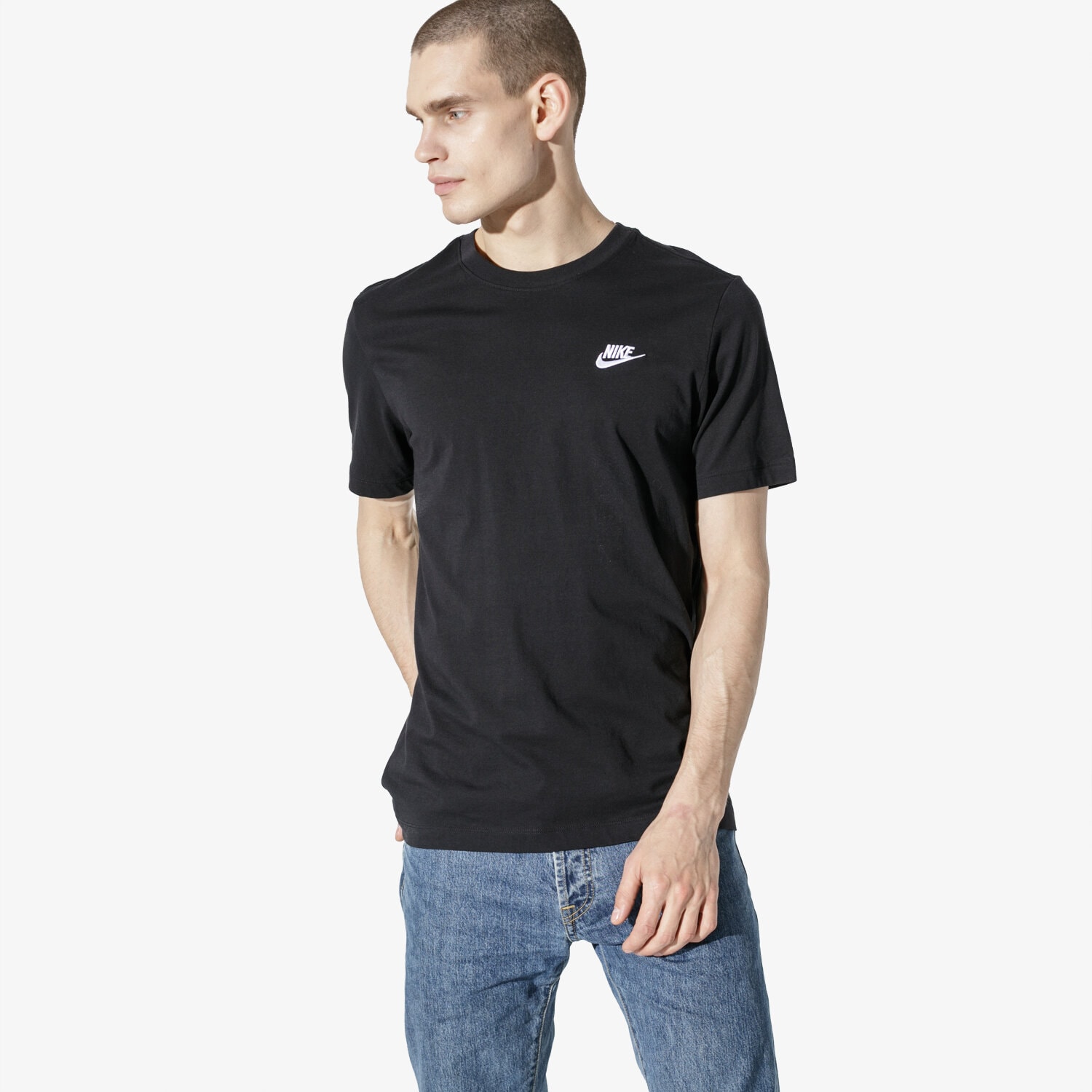 pánské tričko NIKE CORE TRIČKO AR4997-013 ČERNÁ