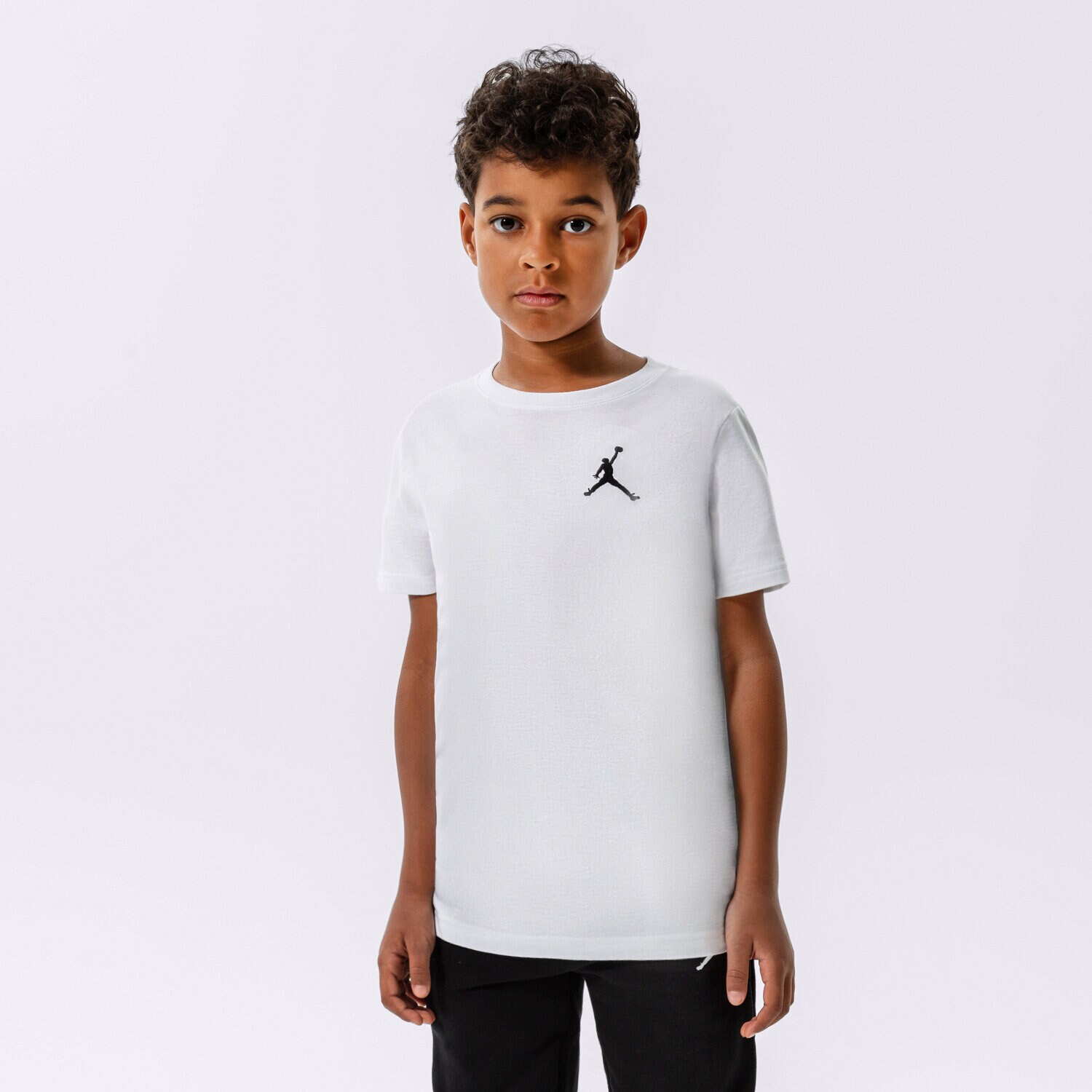 dětské tričko JORDAN TRIČKO JUMPMAN AIR EMB BOY 95A873-001 BÍLÁ