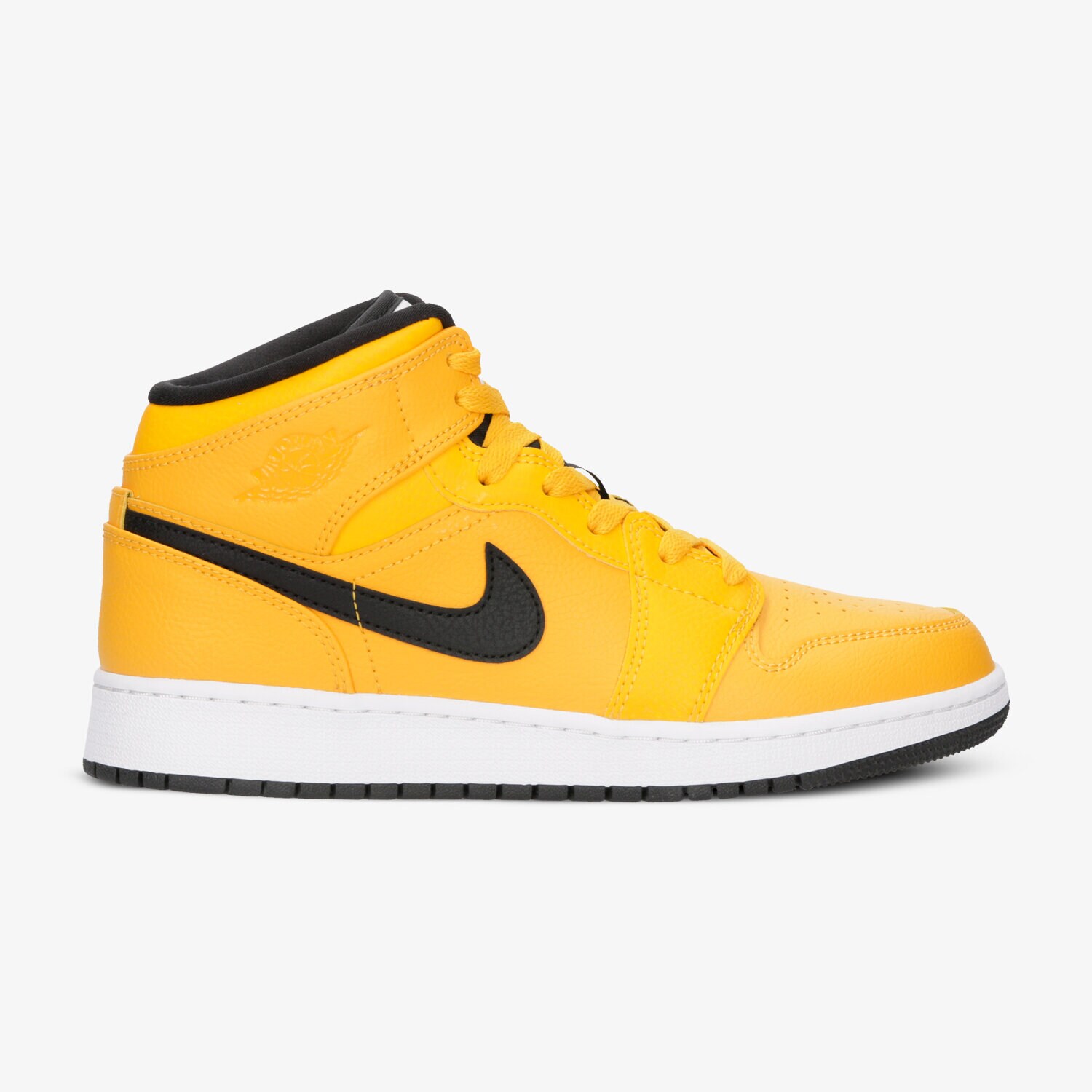 dětské tenisky AIR JORDAN 1 MID (GS) 554725-700 ŽLUTÁ