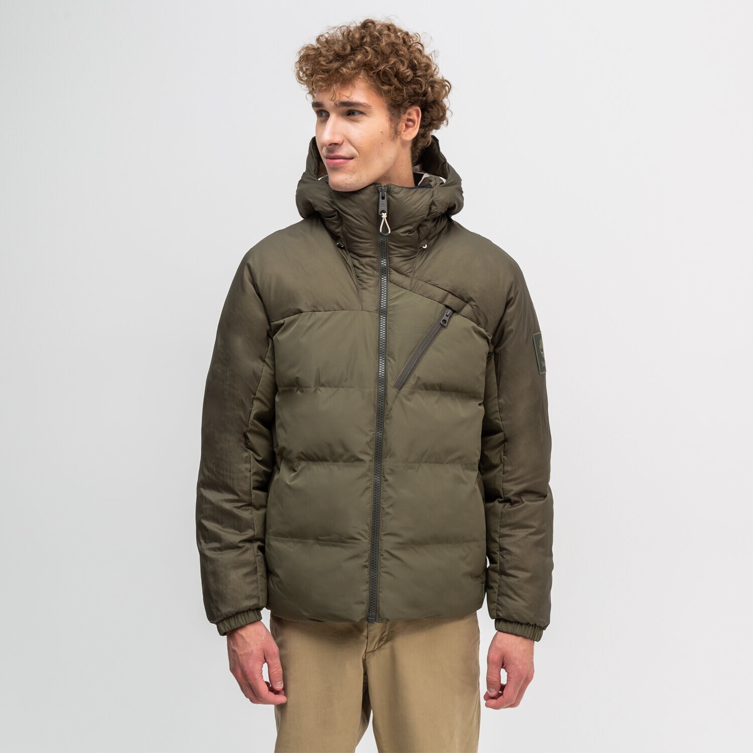 pánská zimní bunda TIMBERLAND BUNDA NEO RIDGE JACKET TB0A1X3QA581 ZELENÁ