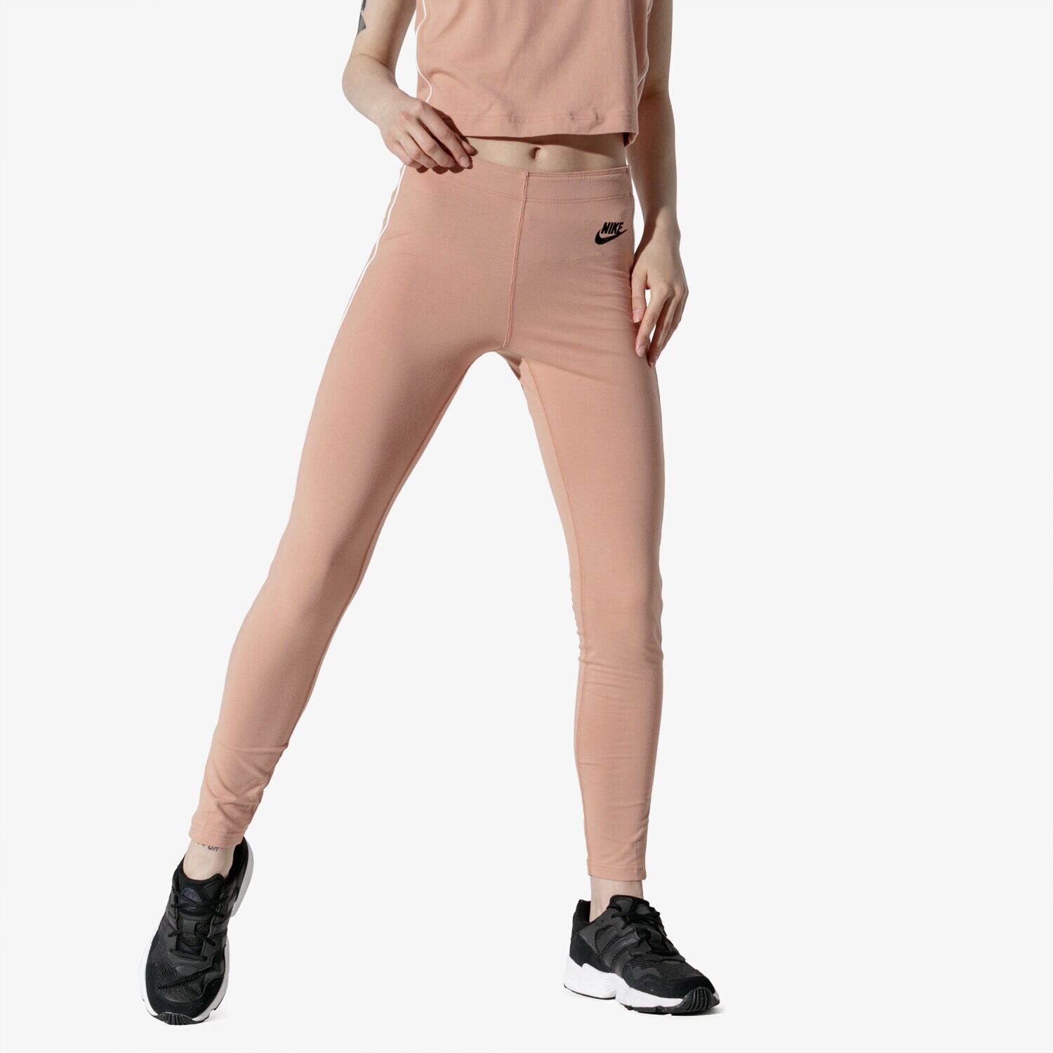 dámské kalhoty NIKE LEGGINGS W NSW HRTG LGGNG AR2445-605 RŮŽOVÁ