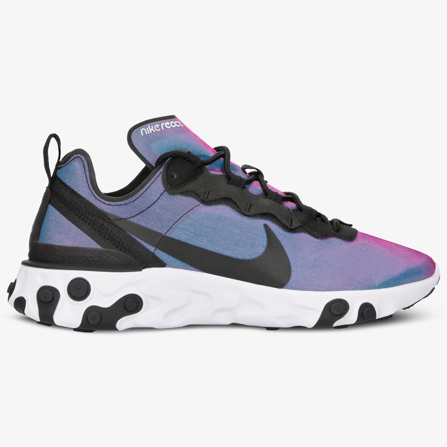 pánské tenisky NIKE REACT ELEMENT 55 PRM SU19 BQ9241002 FIALOVÁ