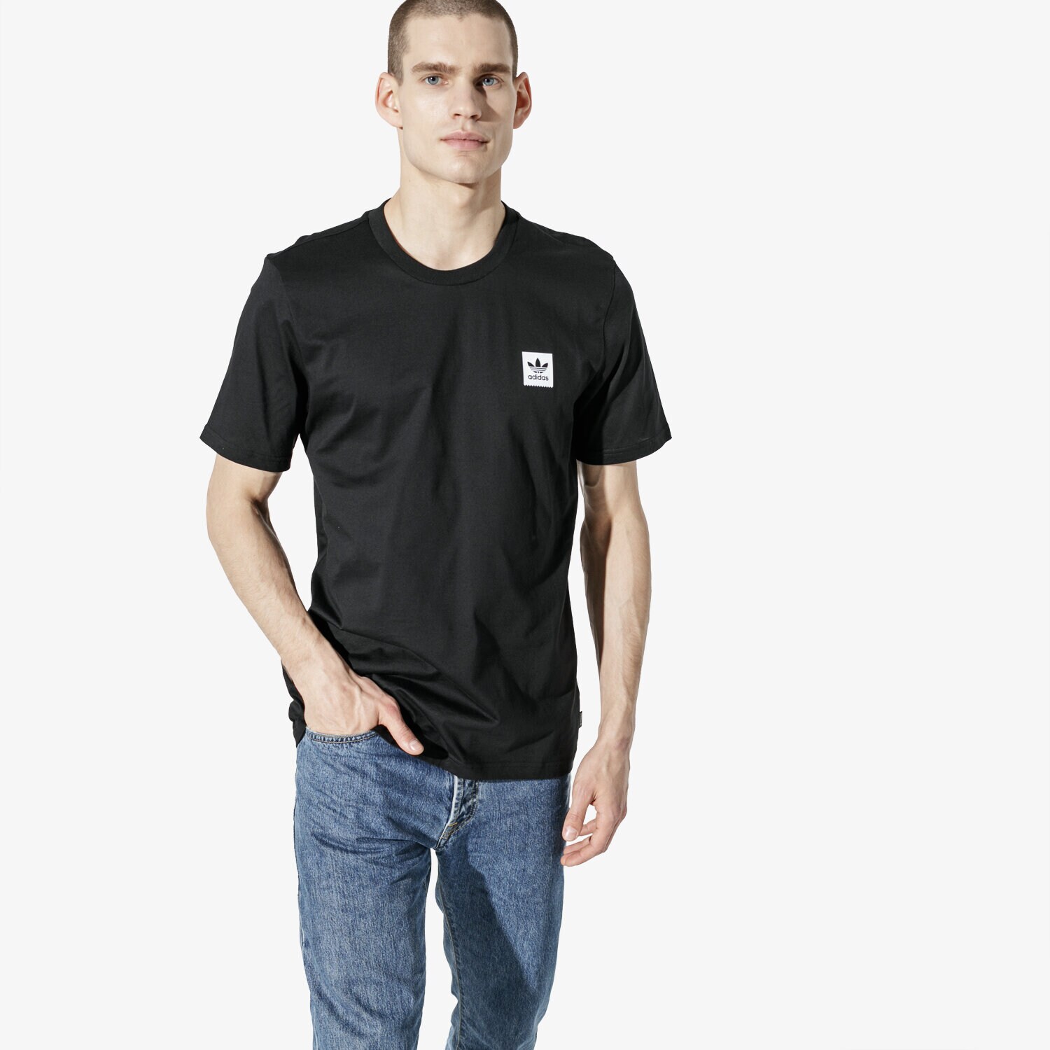 pánské tričko ADIDAS TRIČKO SS BB 2.0 TEE DU8313 ČERNÁ