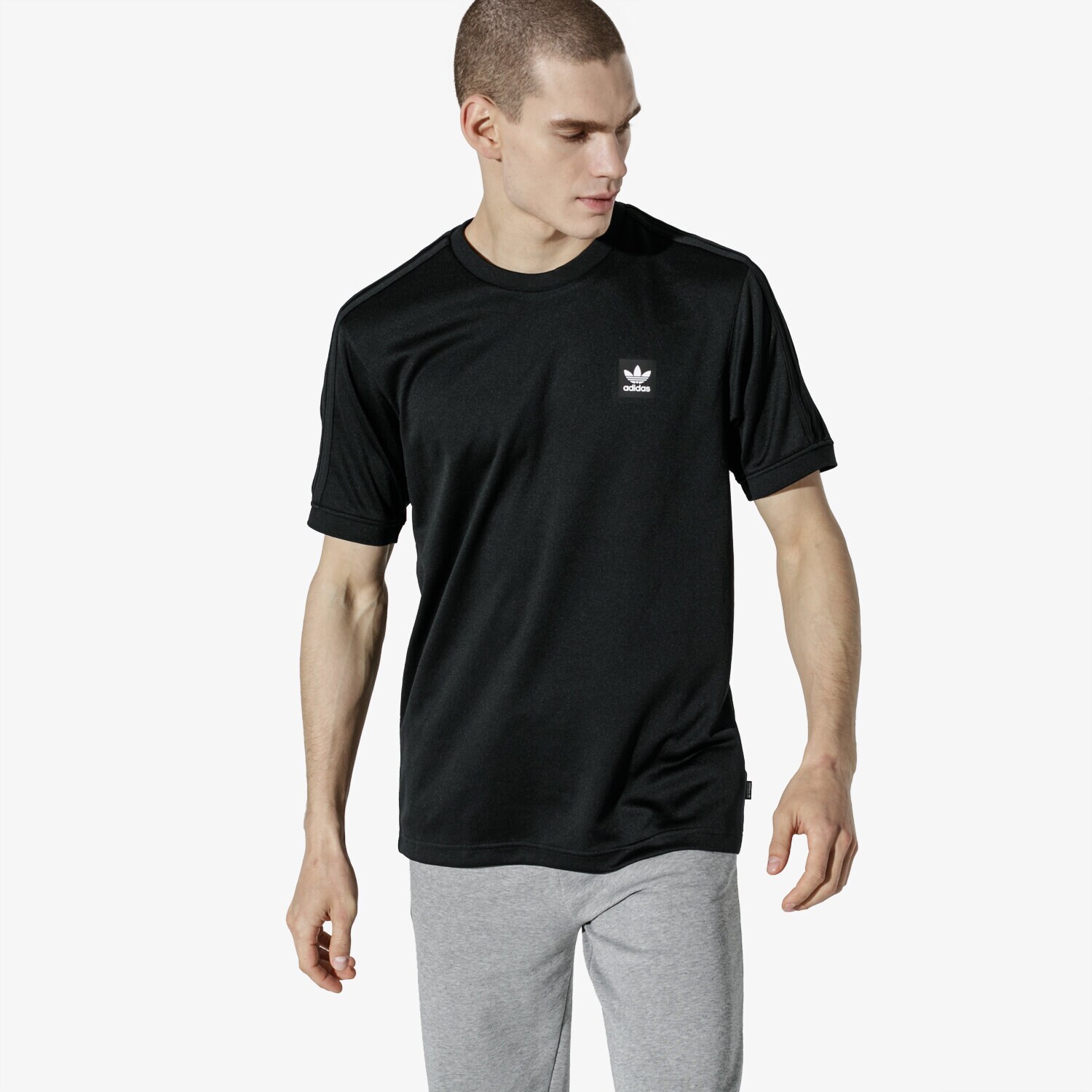 pánské tričko ADIDAS TRIČKO SS CLUB JERSEY BLK DU8315 ČERNÁ