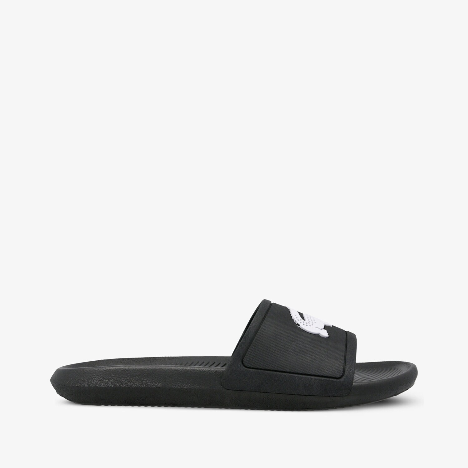 pánské pantofle LACOSTE CROCO SLIDE 119 1 CMA 737CMA0018312 ČERNÁ