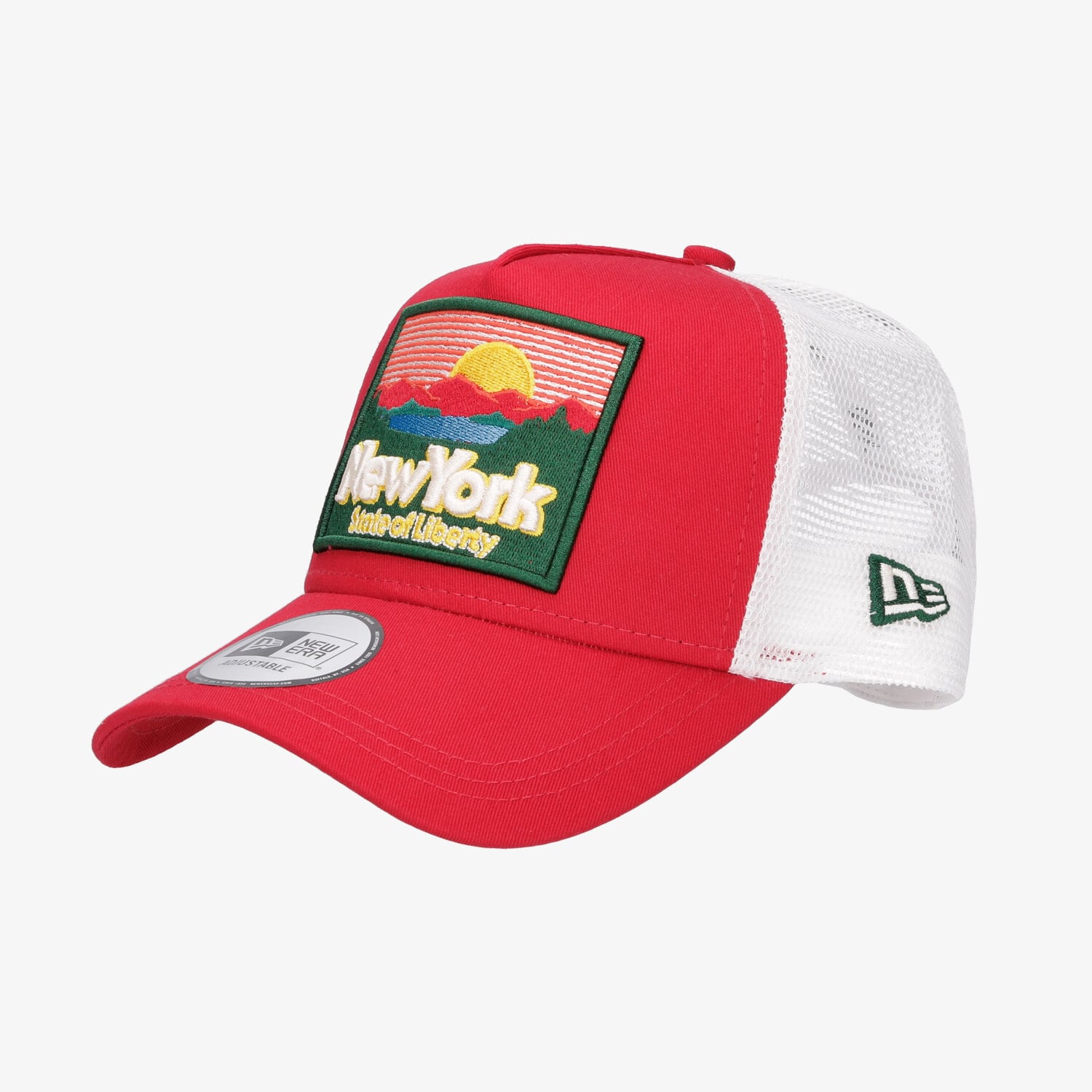 pánská kšiltovka NEW ERA ČEPICE PATCH NY STATE 940 AF TRUCKER NE SCA 11973030 VÍCEBAREVNÁ