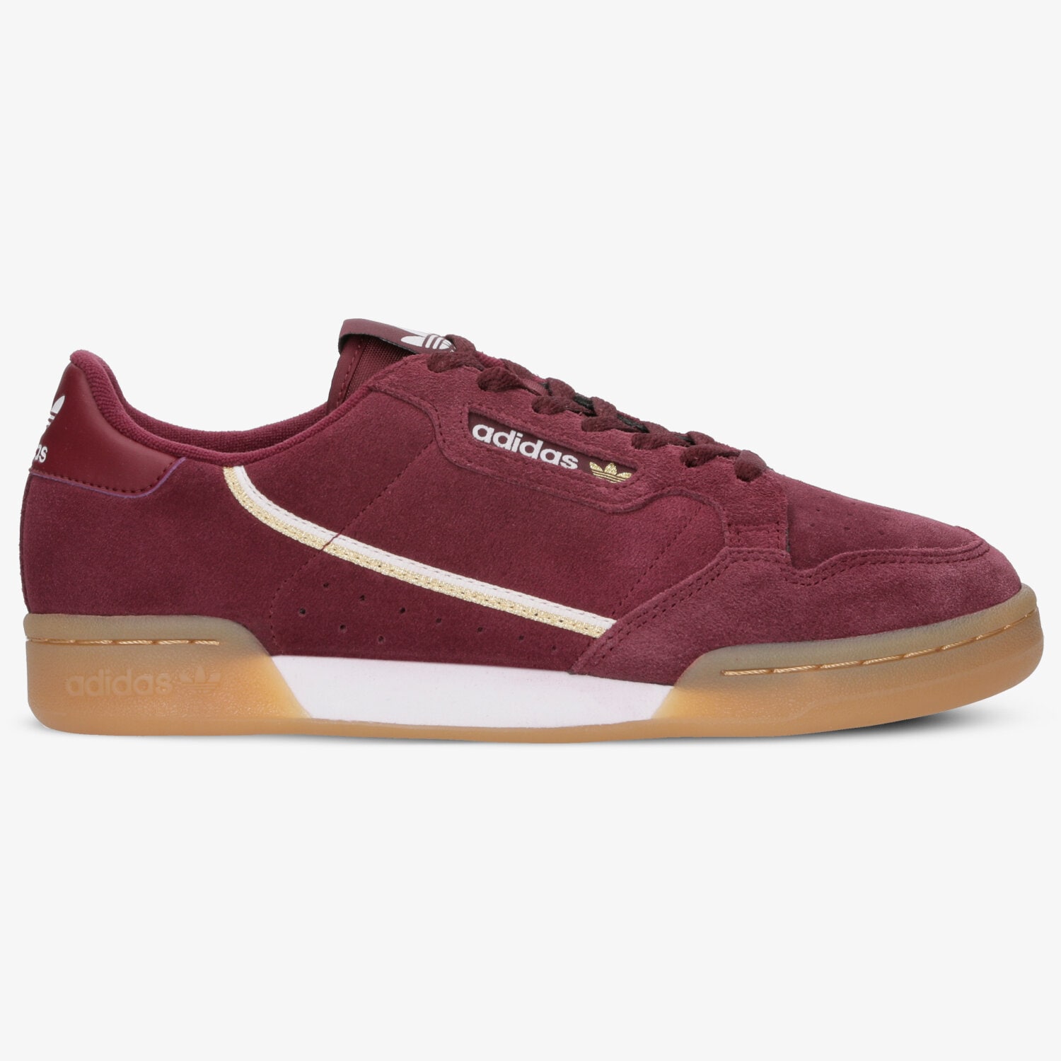 pánské tenisky ADIDAS CONTINENTAL 80 BD7651 BORDOVÁ
