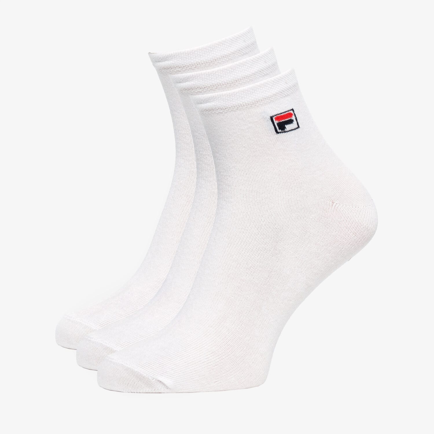 dámské ponožky FILA PONOŽKY STREET 3PACK F9303 WHITE F9303300 BÍLÁ
