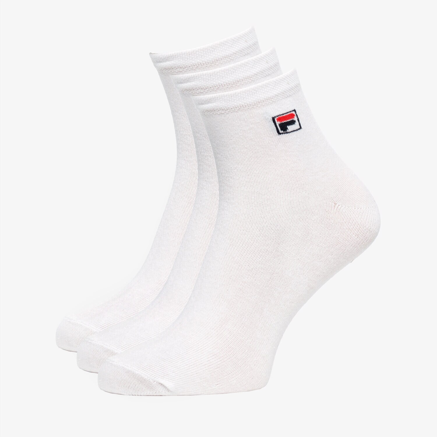 dámské ponožky FILA PONOŽKY STREET 3PACK F9303 WHITE F9303300 BÍLÁ