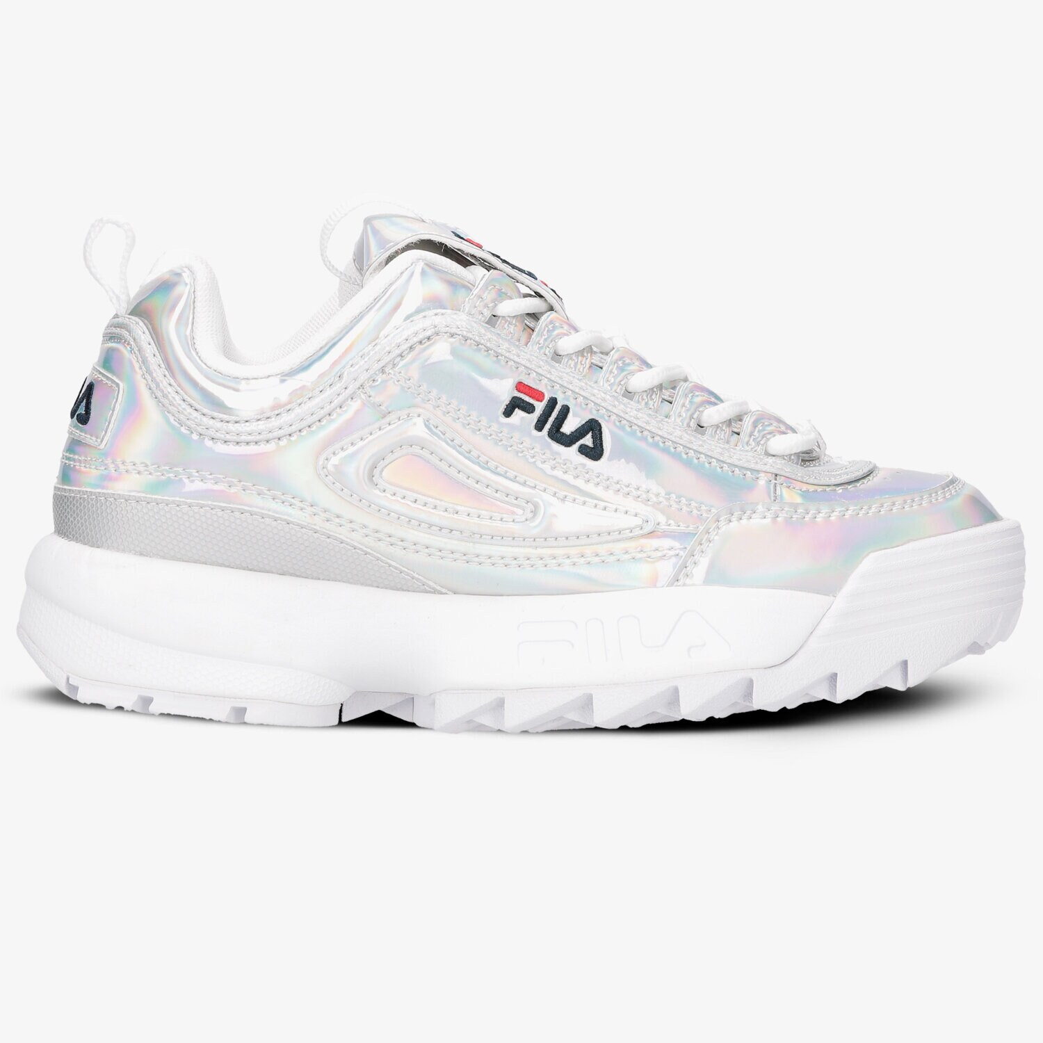 dámské tenisky FILA DISRUPTOR M LOW WMN 10107473VW STŘÍBRNÁ