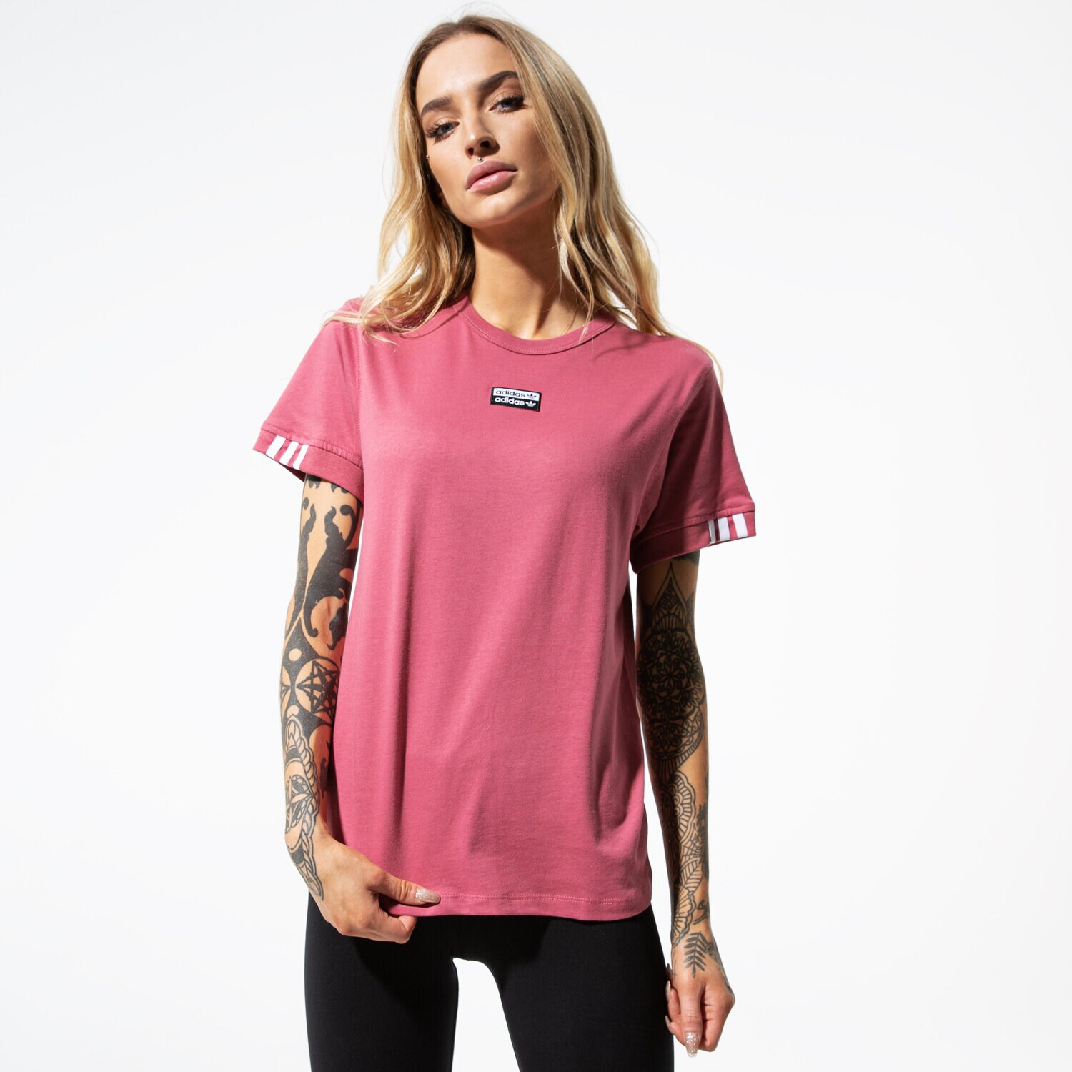 dámské tričko ADIDAS TRIČKO SS VOCAL T SHIRT EJ8571 RŮŽOVÁ