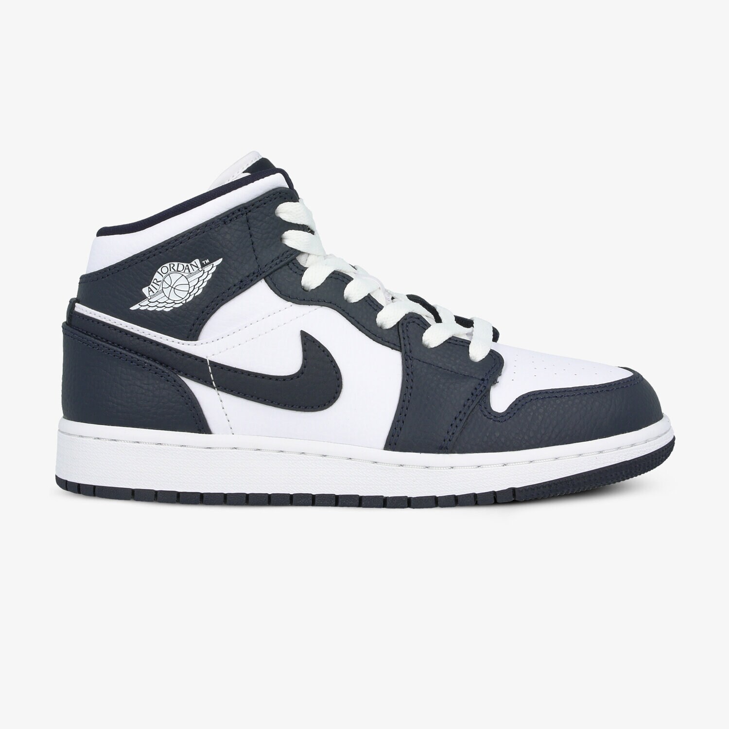 dětské tenisky AIR JORDAN 1 MID (GS) 554725-174 ŠEDÁ