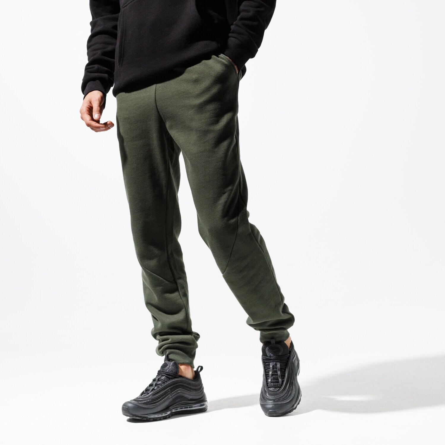 pánské kalhoty CONFRONT KALHOTY  ESSENTIAL KHK PANTS CF39SPM30002 KHAKI