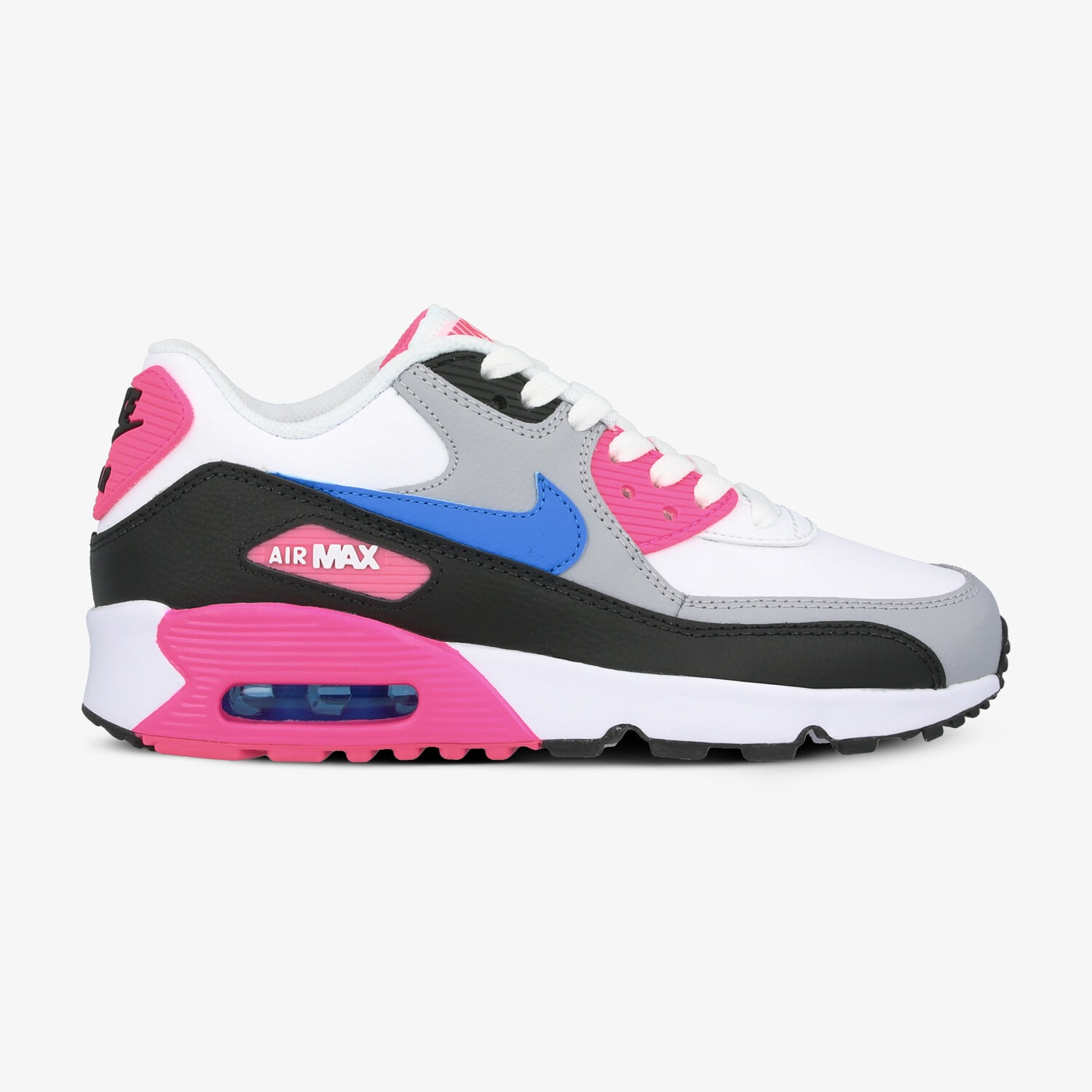 dětské tenisky NIKE AIR MAX 90 LTR (GS)  833376-107 ŠEDÁ