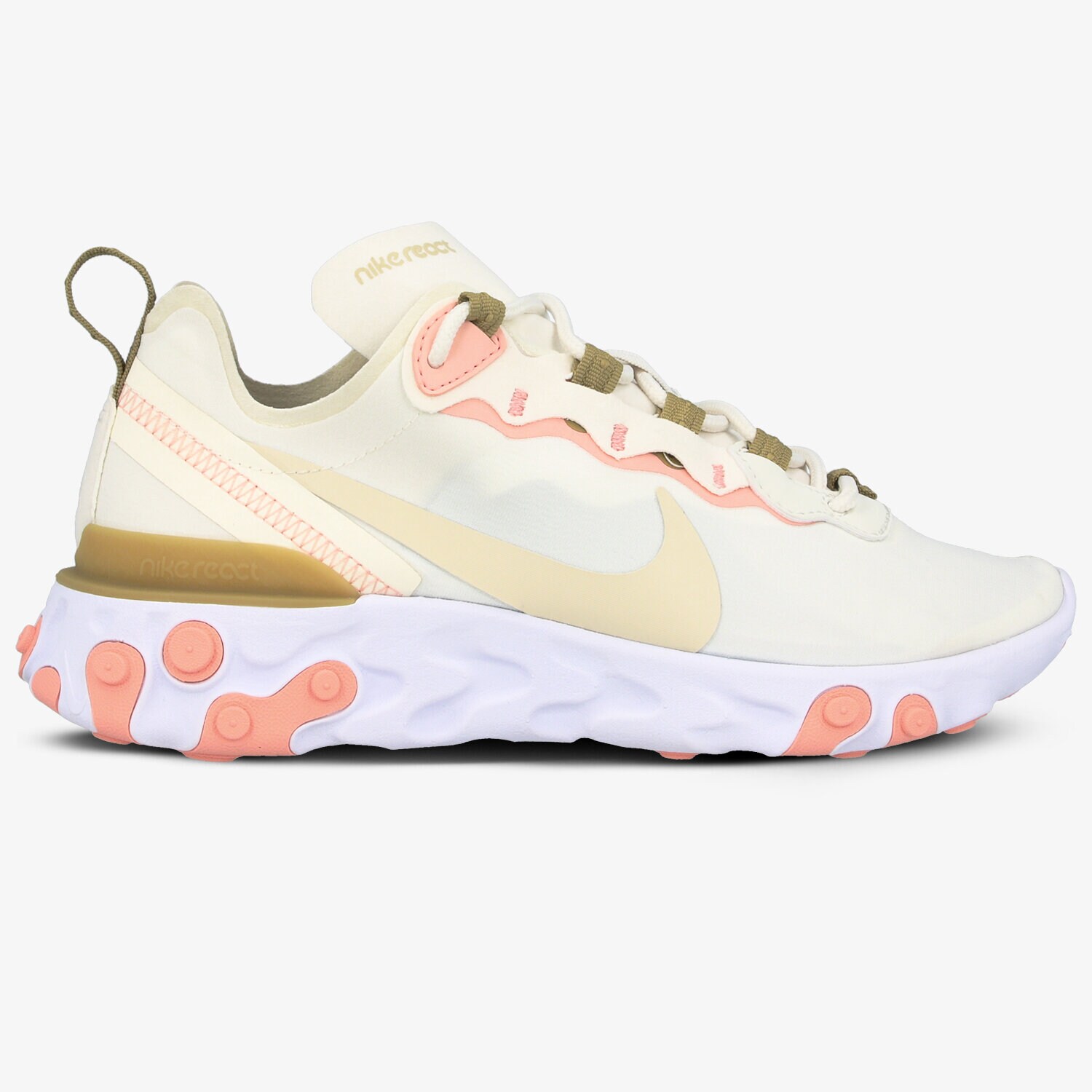 dámské tenisky NIKE W REACT ELEMENT 55  BQ2728-007 BÉŽOVÁ