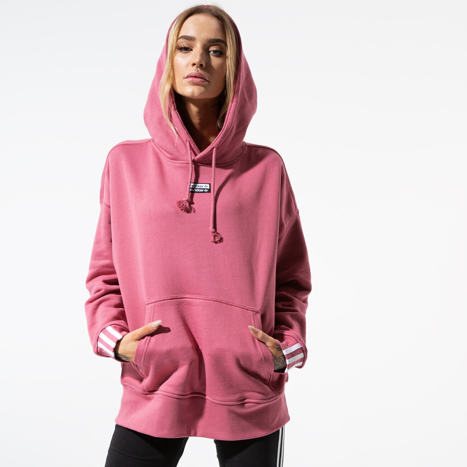 dámská mikina ADIDAS MIKINA VOCAL HOODIE EJ8565 RŮŽOVÁ