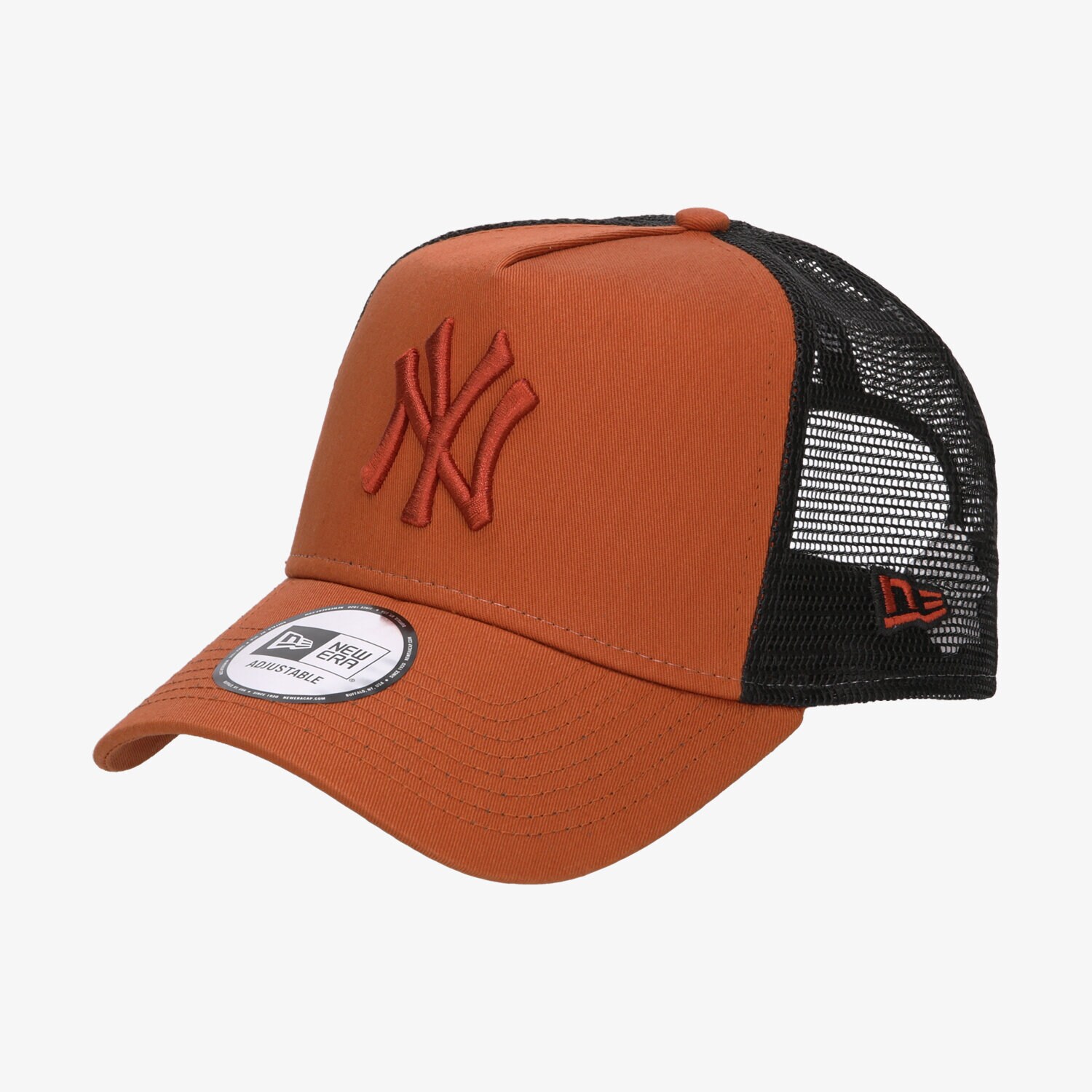 pánská kšiltovka NEW ERA ČEPICE TRUCKER NYY RST NEW YORK YANKEES RSTBLK 12040412 HNĚDÁ