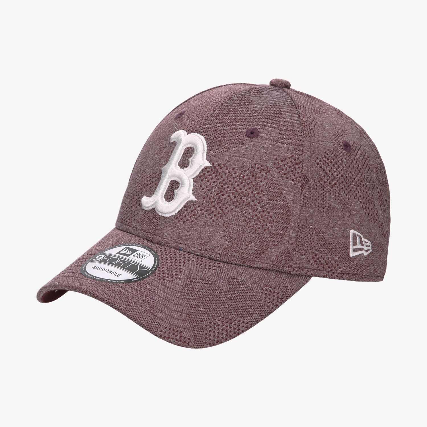 dětská kšiltovka NEW ERA ČEPICE ENGINEERED PLUS 9FORTY BOSRED MRNWHI 12040600 BORDOVÁ