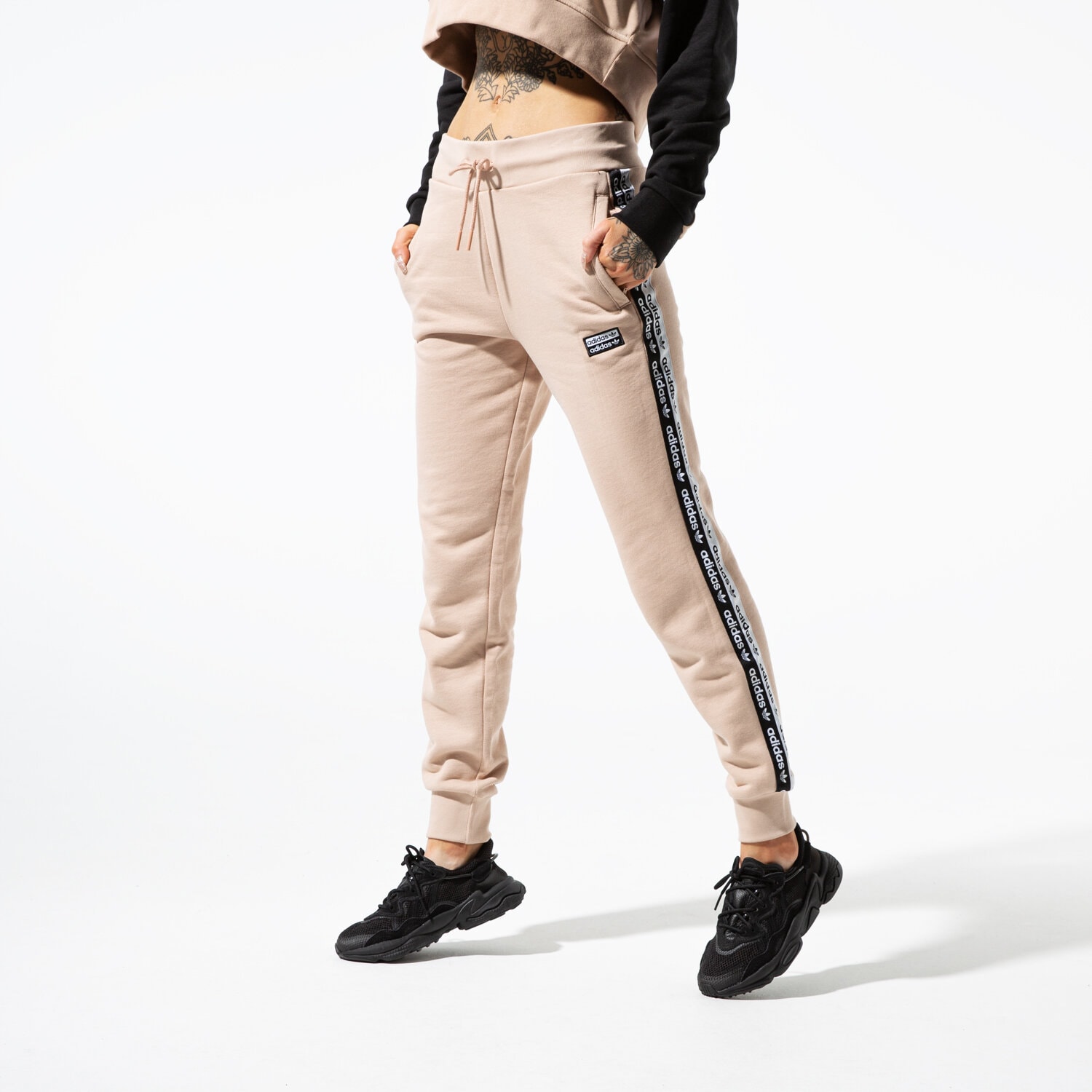 dámské kalhoty ADIDAS KALHOTY  VOCAL CUF PANT ED5815 RŮŽOVÁ