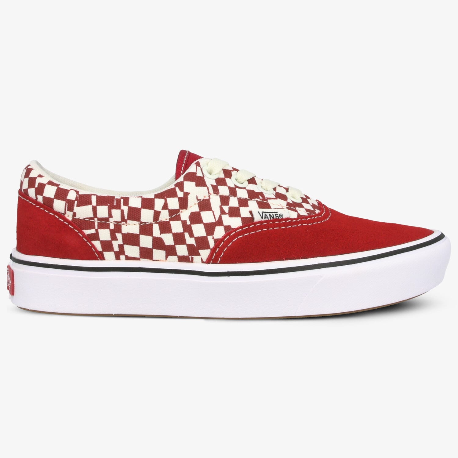 pánské skate boty (skateboardové) VANS UA COMFYCUSH ERA VN0A3WM9V9Z1 ČERVENÁ