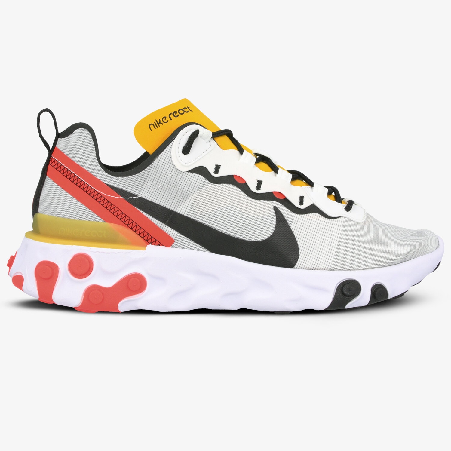pánské tenisky NIKE REACT ELEMENT 55 BQ6166-102 ŠEDÁ