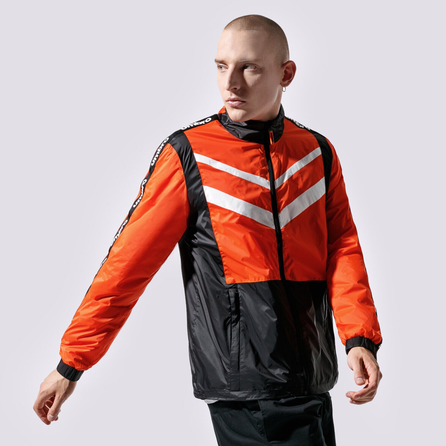 pánská zimní bunda UMBRO BUNDA CLASSIC JKT UL39KUM80001 ORANŽOVÁ