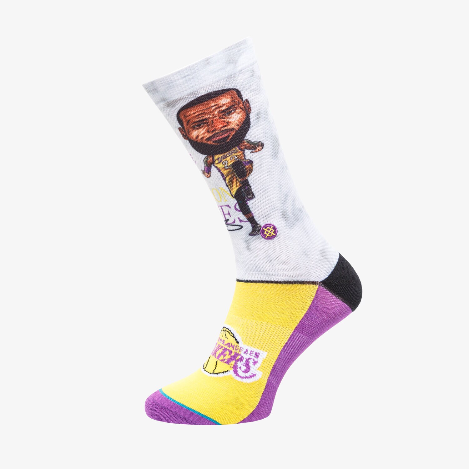 pánské ponožky STANCE PONOŽKY LEBRON BIG HEAD M548A19LEB VÍCEBAREVNÁ