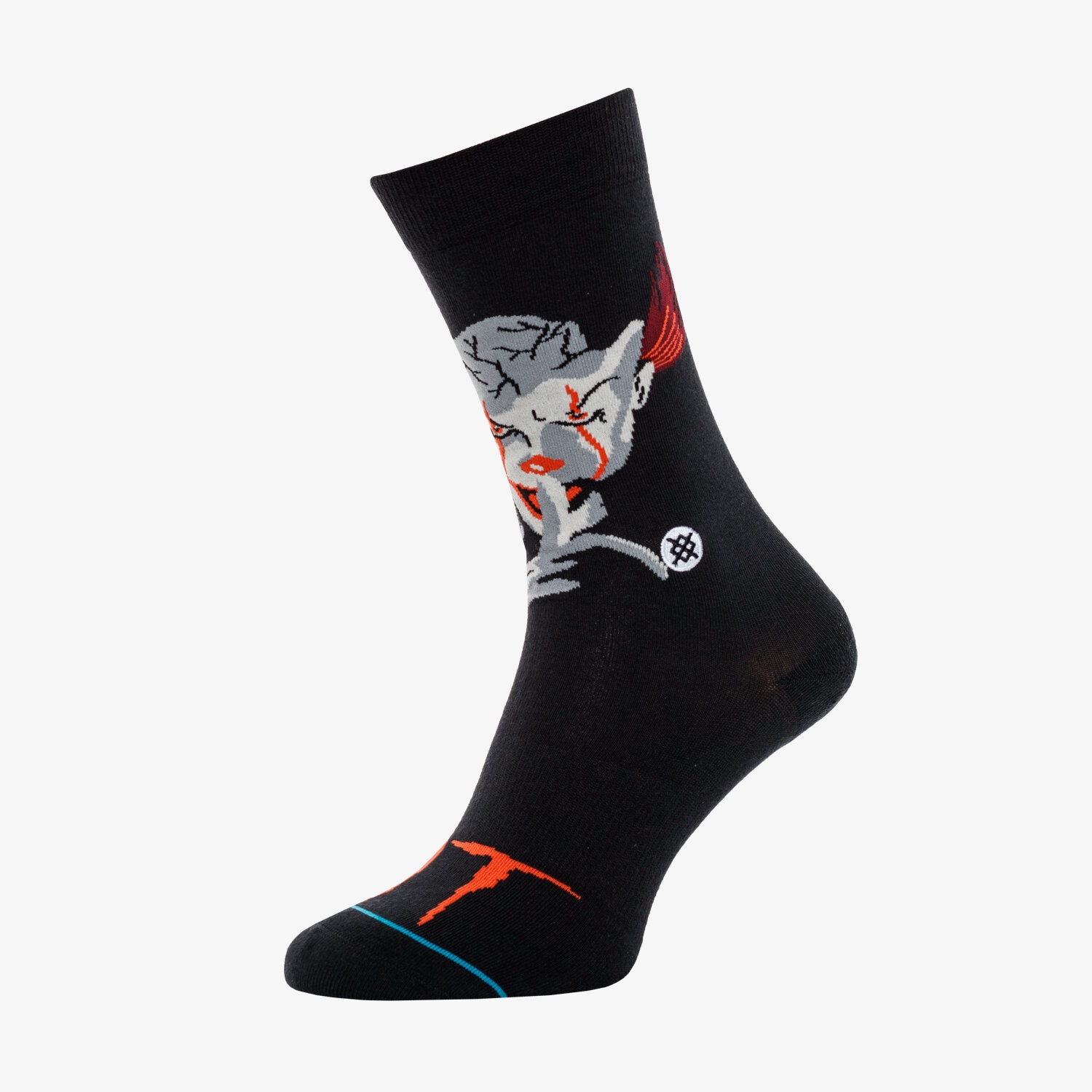 pánské ponožky STANCE PONOŽKY PENNYWISE M545C19PEN ČERNÁ