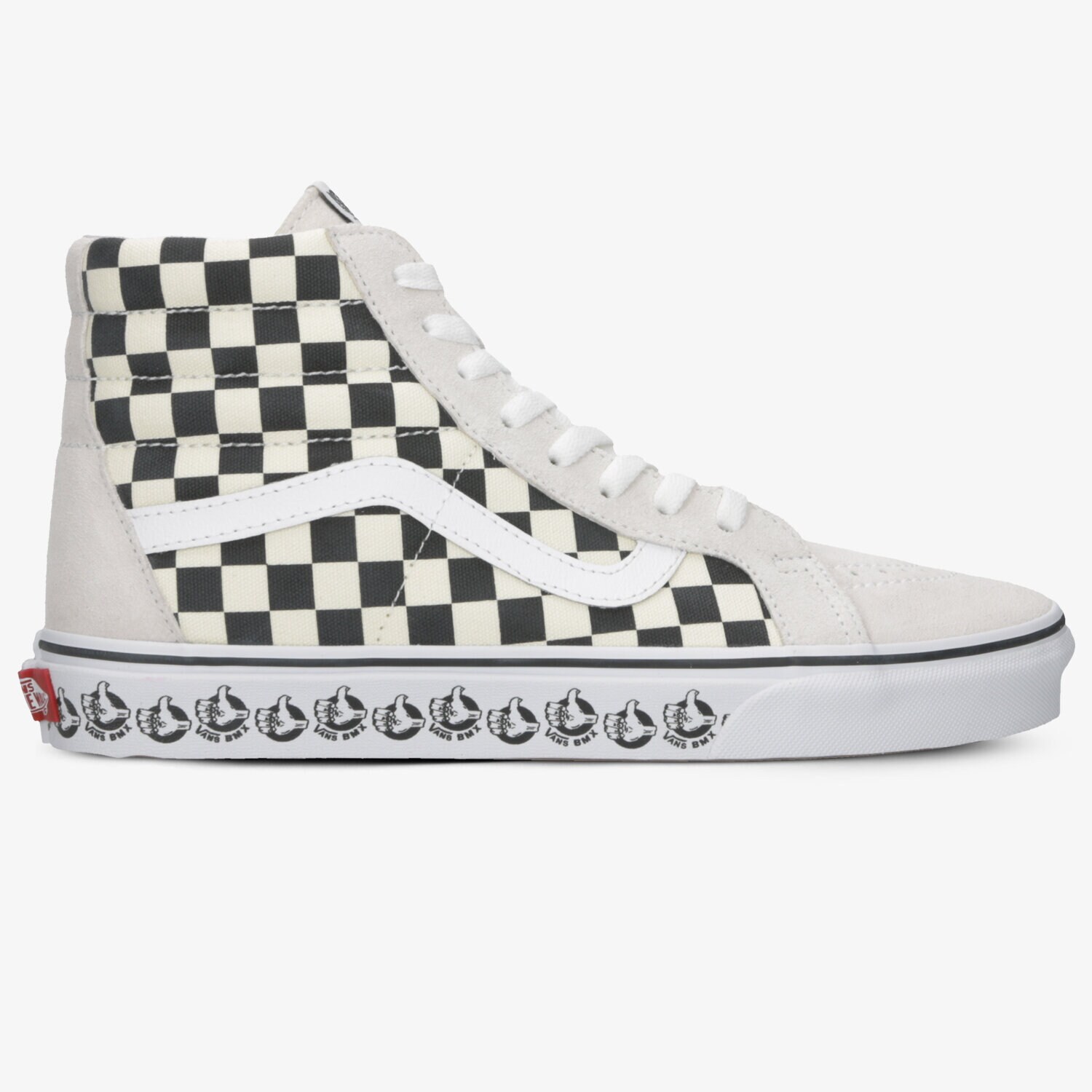 pánské skate boty (skateboardové) VANS UA SK8-HI REISSUE VN0A4BV8V3H1 BÍLÁ