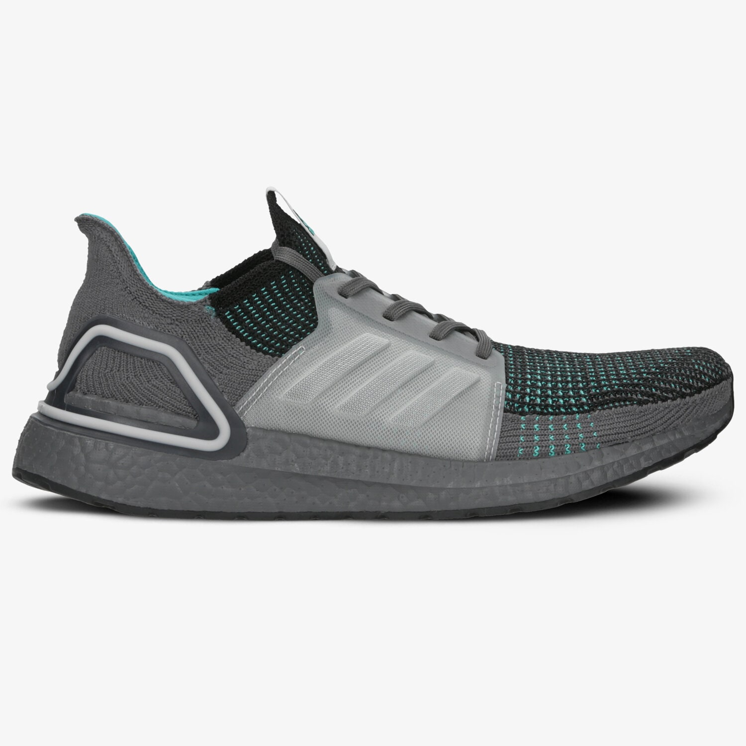 pánské běžecké boty ADIDAS ULTRABOOST 19 EF1339 ŠEDÁ