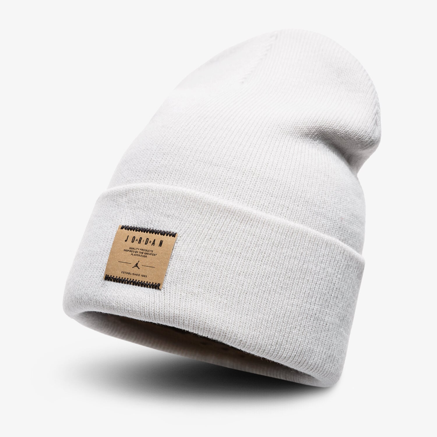 dětská čepice JORDAN ČEPICE ZIMNÍ JORDAN BEANIE CUFFEED UTILITY CI4168-072 BÉŽOVÁ