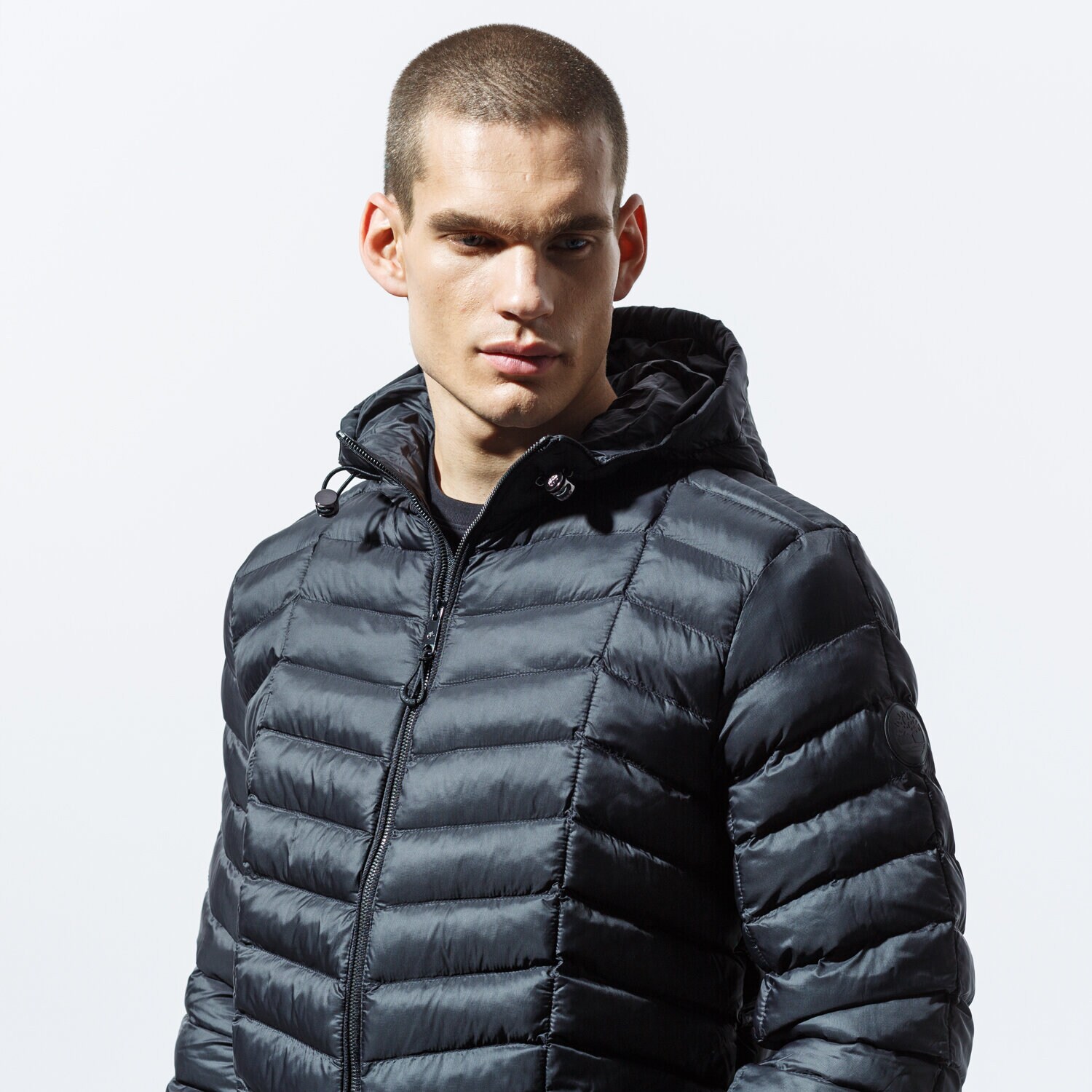 pánská zimní bunda TIMBERLAND BUNDA GARDFIELD HOODED JKT TB0A1XU20011 ČERNÁ