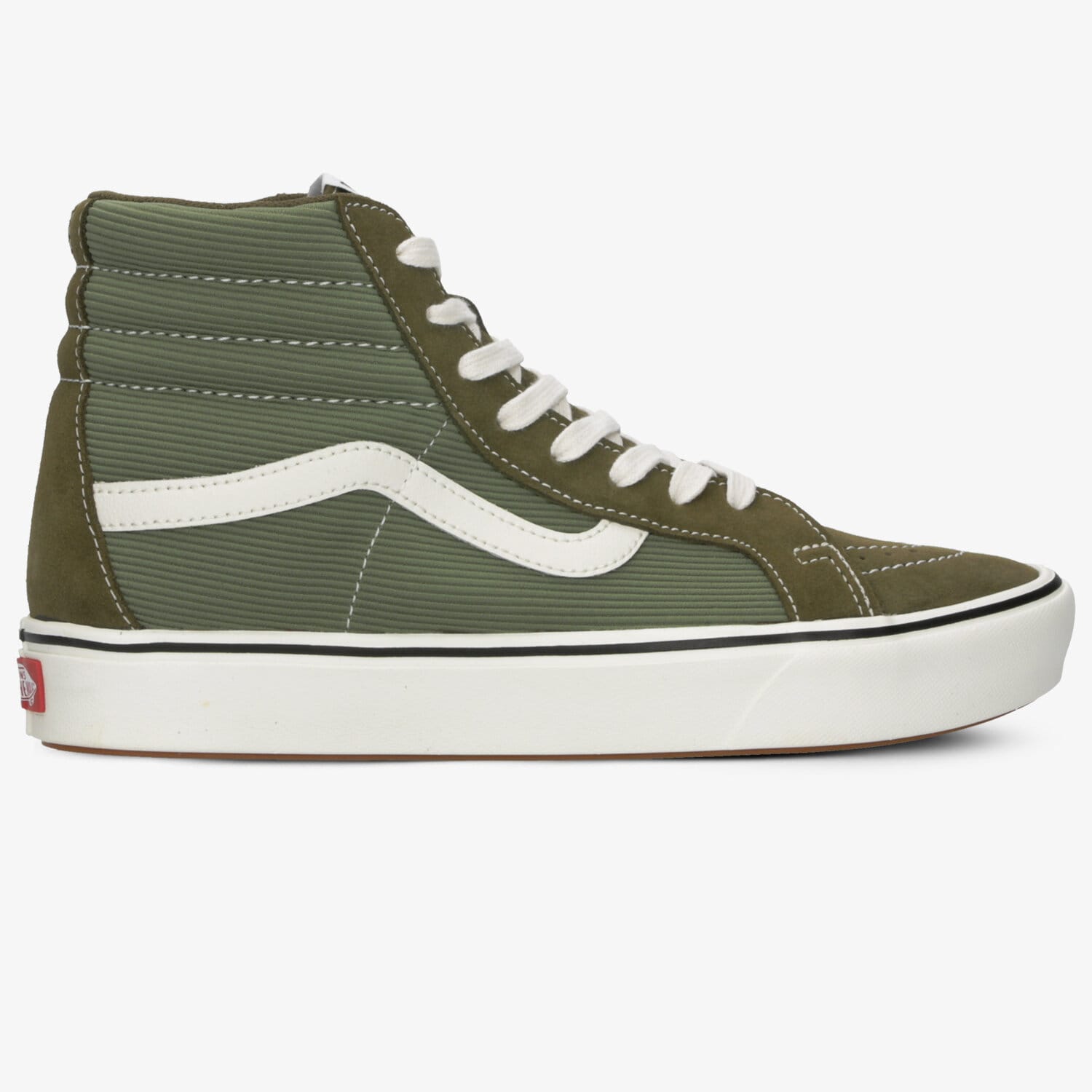 pánské skate boty (skateboardové) VANS UA COMFYCUSH SK8-HI REISSUE VN0A3WMCVX31 ŠEDÁ