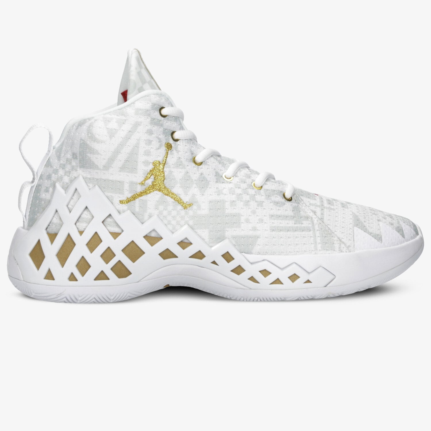 pánské tenisky JORDAN JUMPMAN DIAMOND MID  CI1204-107 BÍLÁ