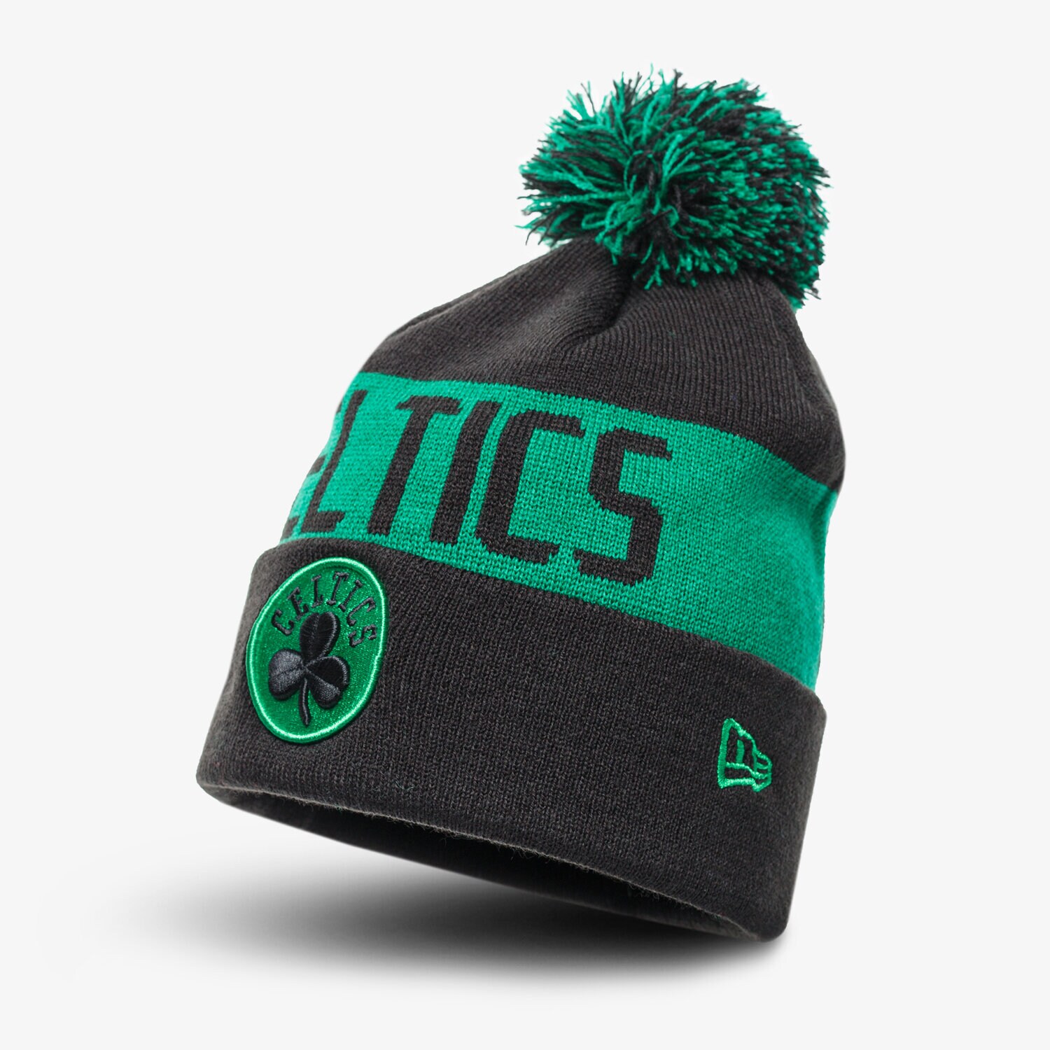 dětská čepice NEW ERA ČEPICE ZIMNÍ TEAM TONAL KNIT BOSCEL OTC 12040204 ČERNÁ