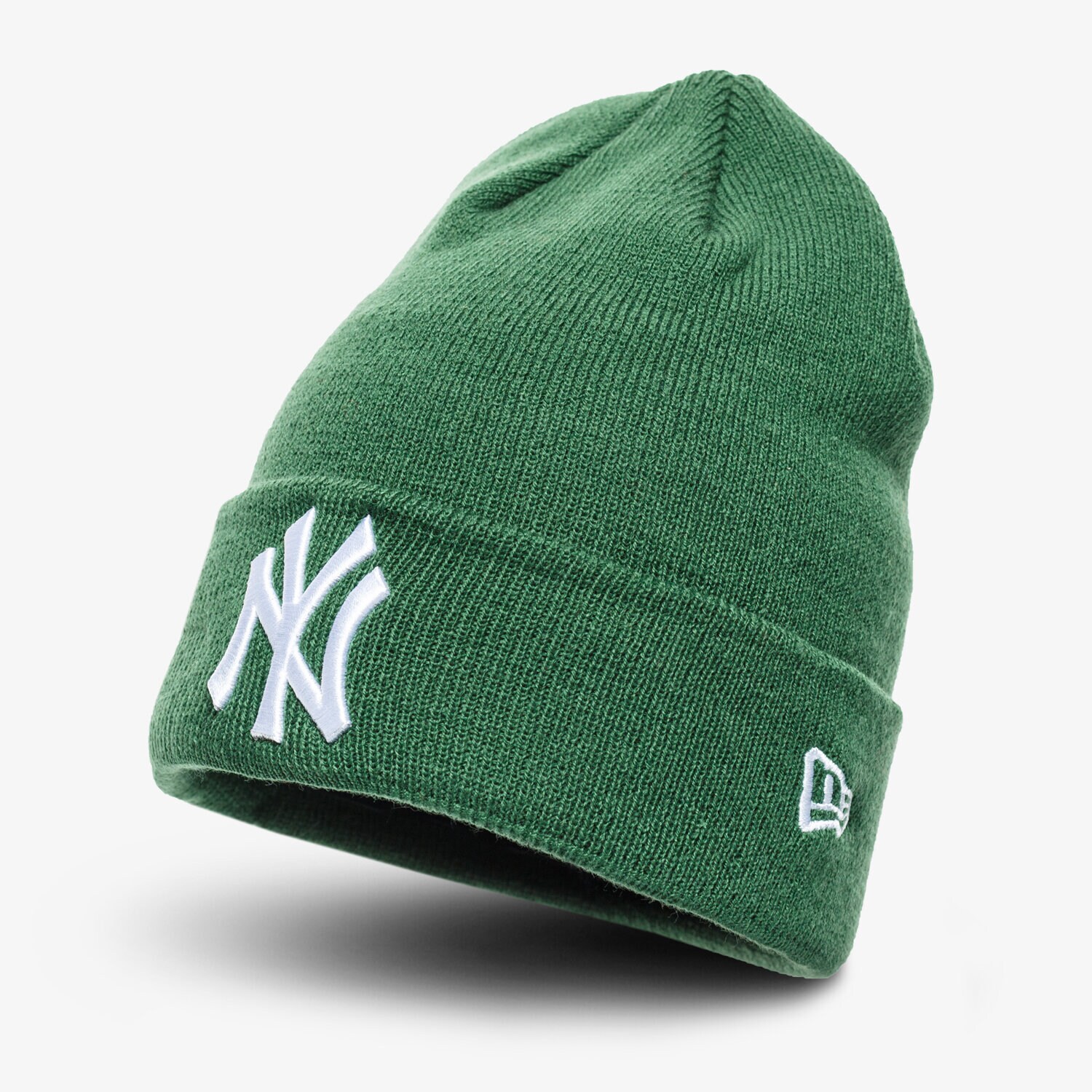 dětská čepice NEW ERA ČEPICE ZIMNÍ LEAGUE ESSENTIAL CUFF KNIT NEYYAN 12040425 ZELENÁ