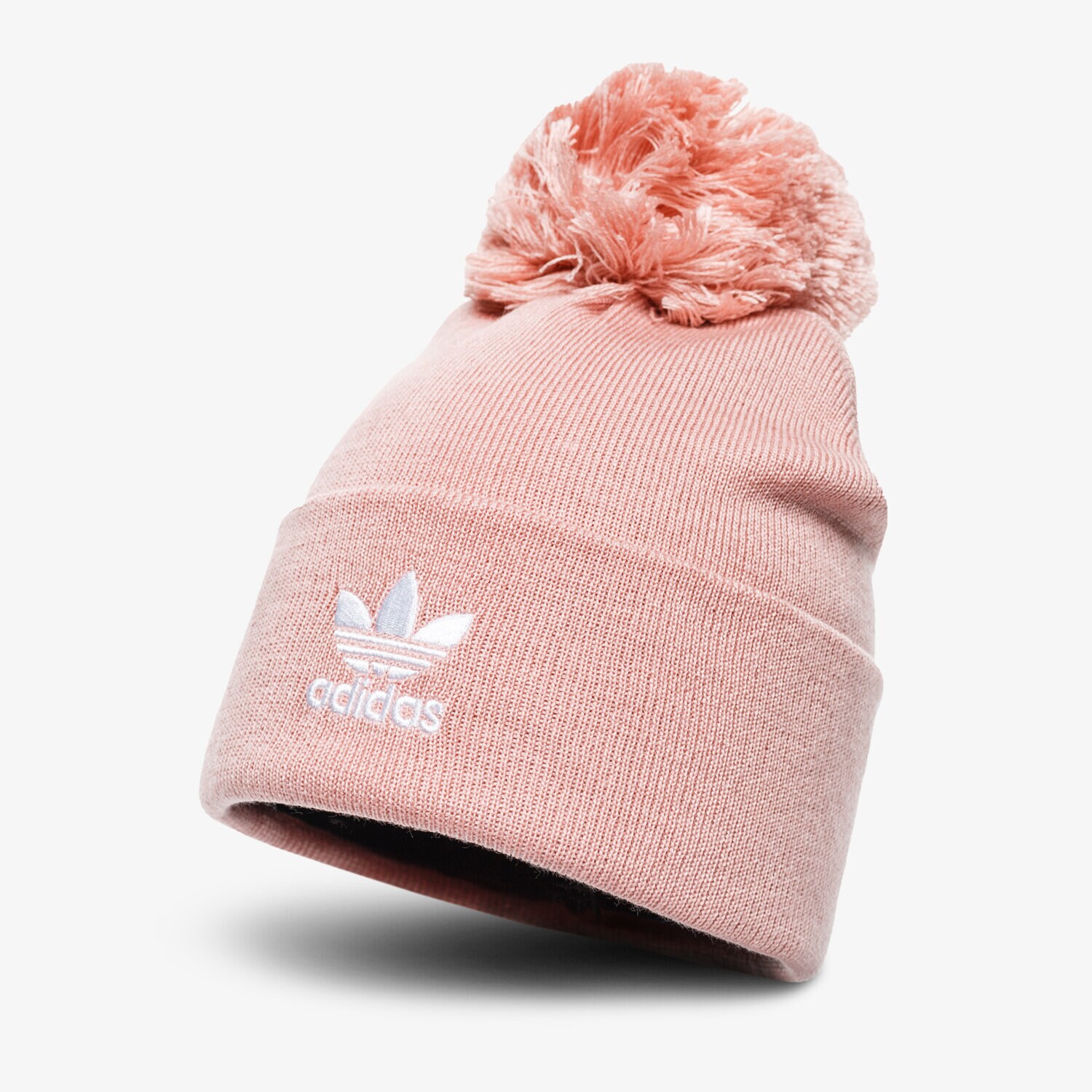 dětská čepice ADIDAS ČEPICE ZIMNÍ AC BOBBLE KNIT ED8721 RŮŽOVÁ
